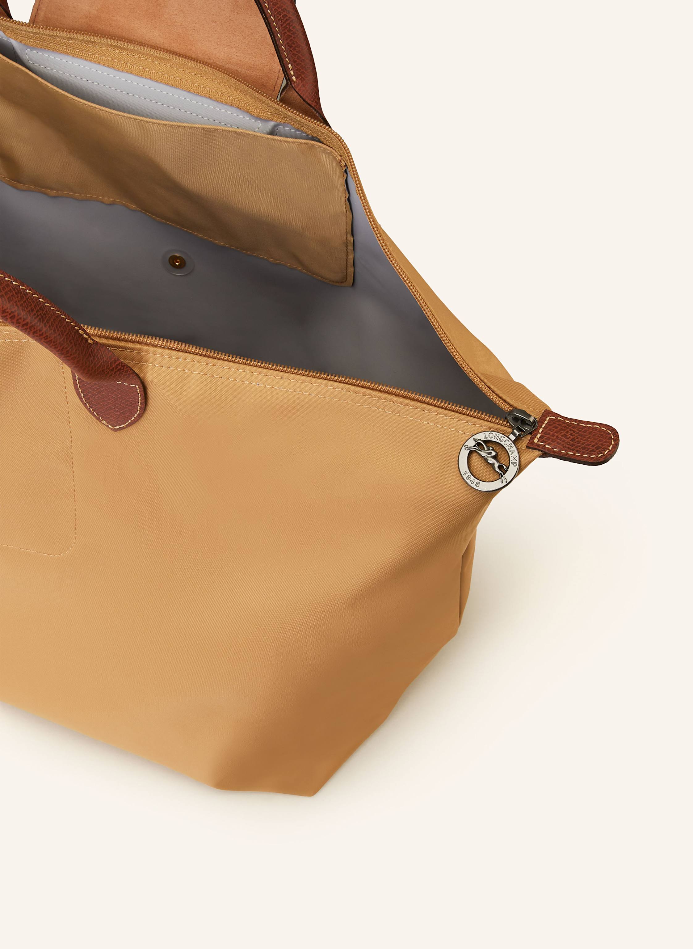 Thumbnail - Longchamp Shopper Le Pliage Large gelb