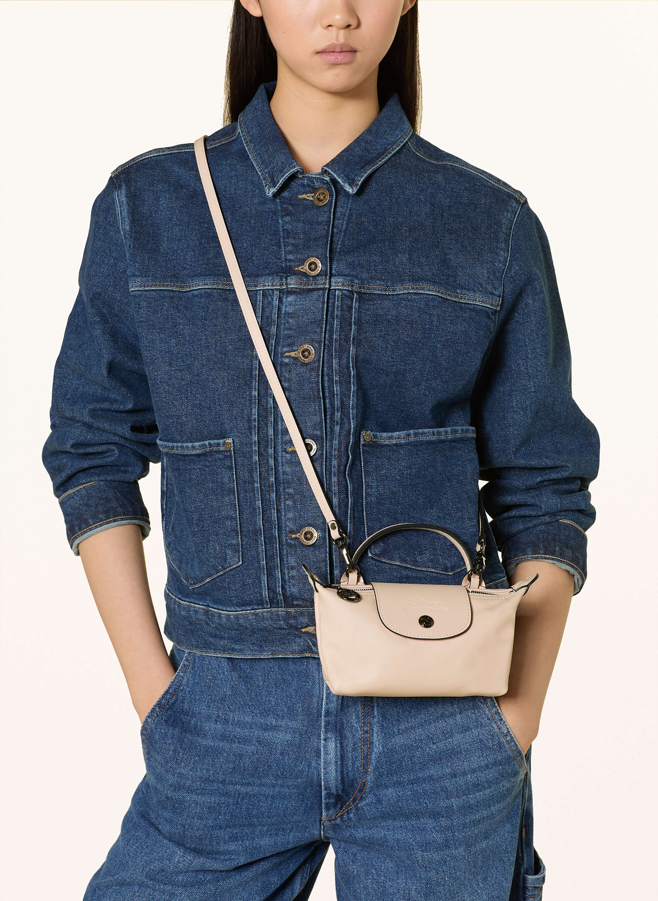 Thumbnail - Longchamp Umhängetasche Xs Le Pliage Xtra rosa