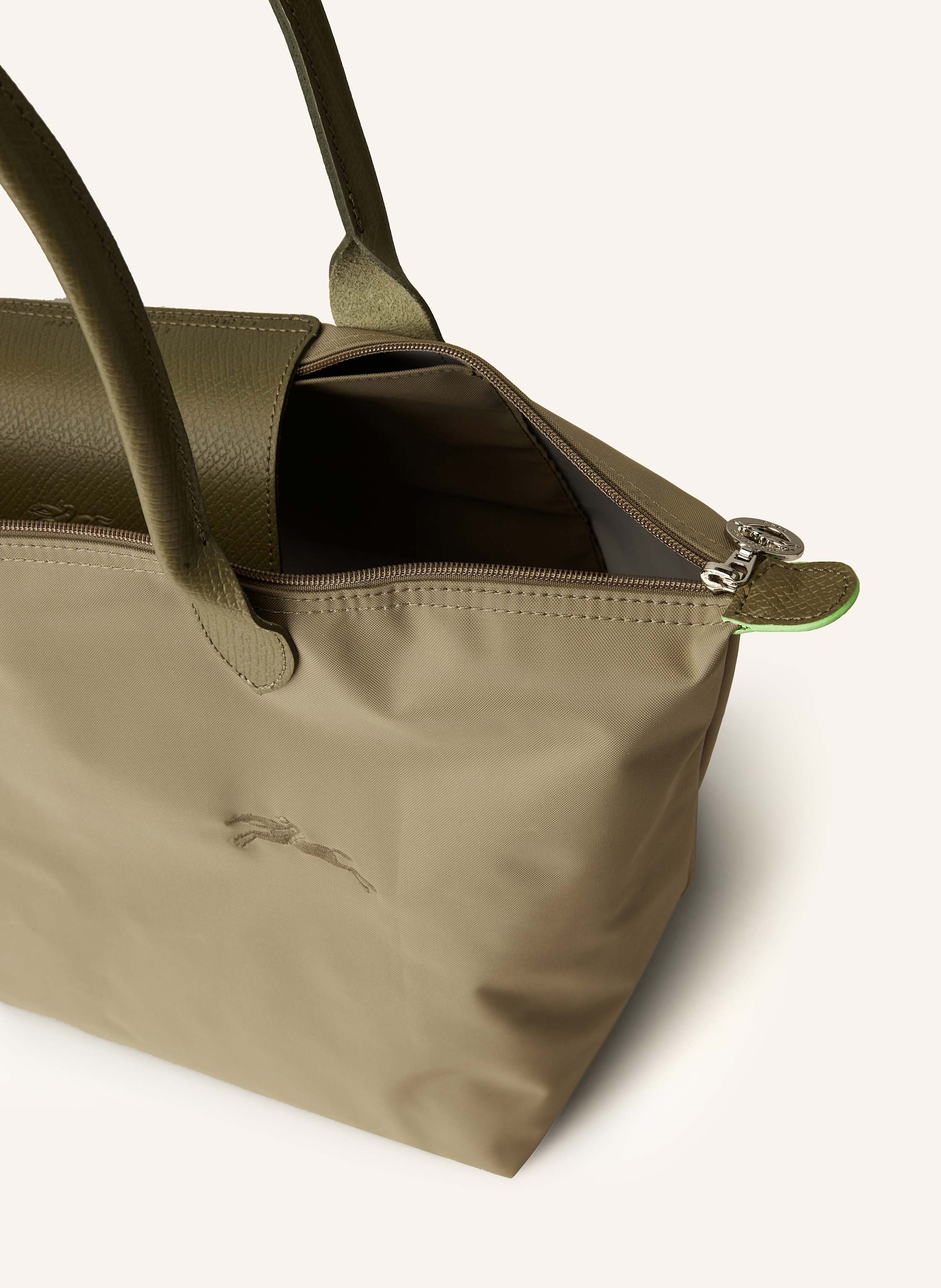 Thumbnail - Longchamp Shopper Le Pliage L gruen