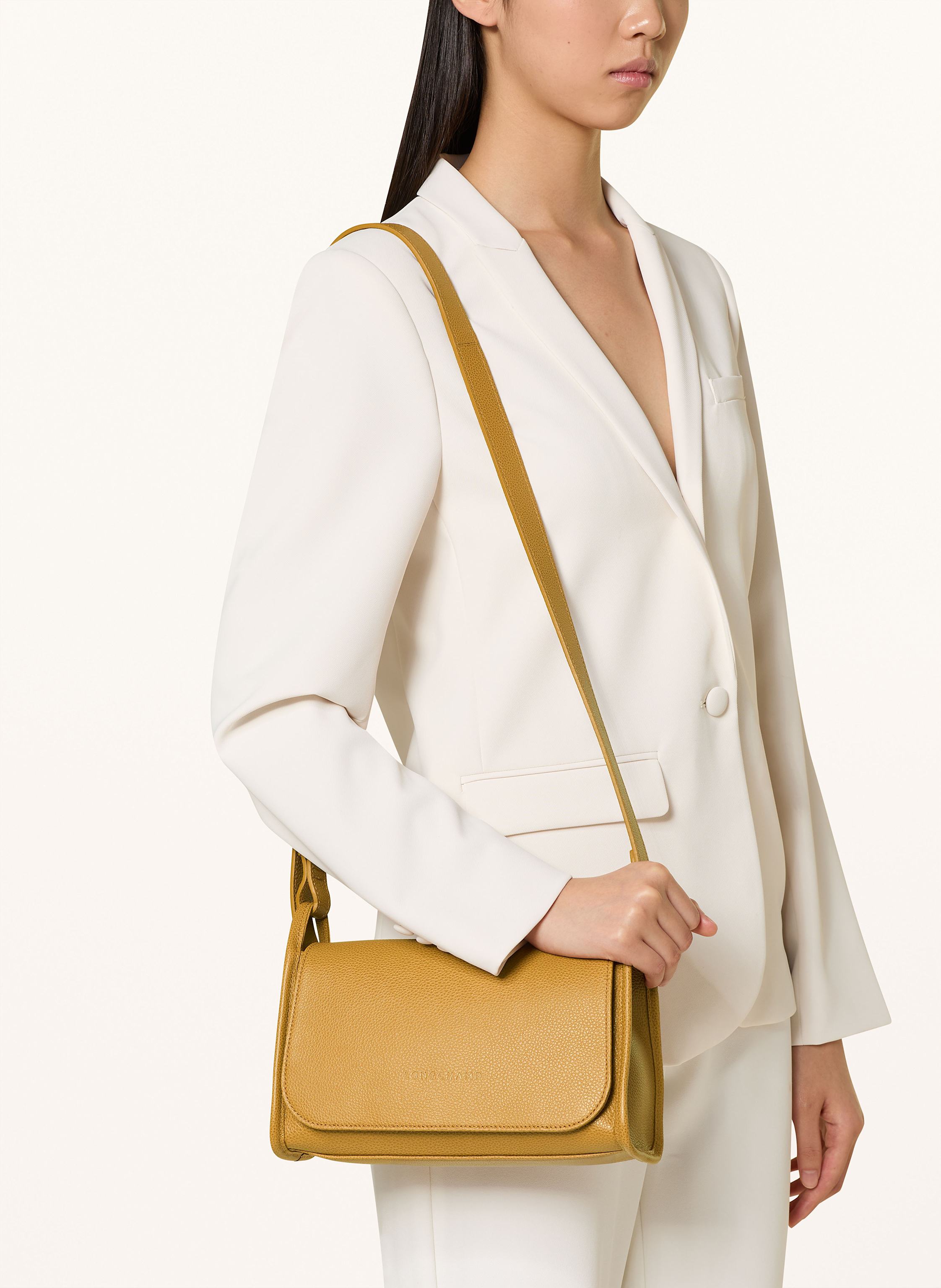 Thumbnail - Longchamp Umhängetasche Le Foulonne Medium braun