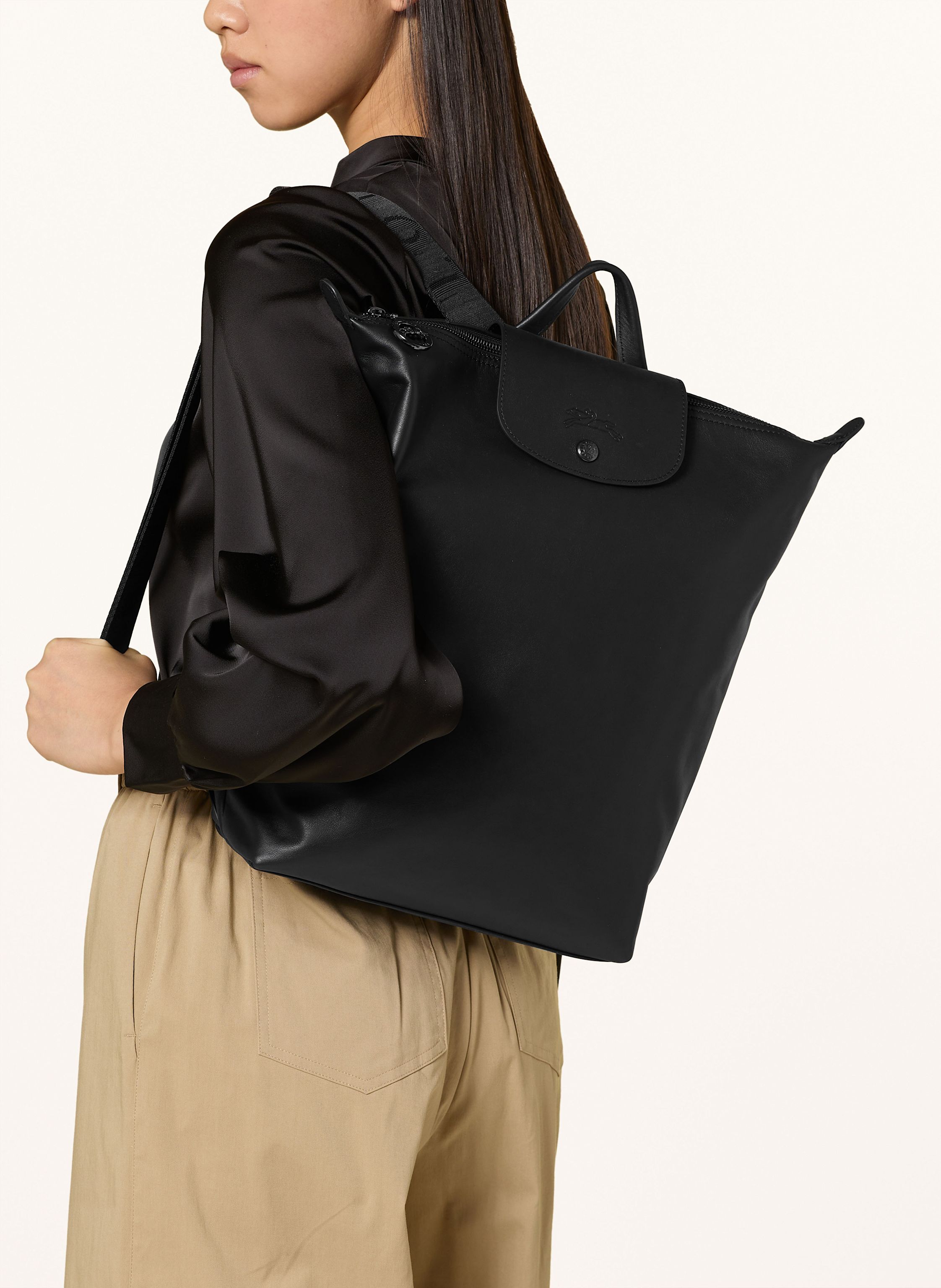Thumbnail - Longchamp Rucksack Le Pilage Xtra schwarz