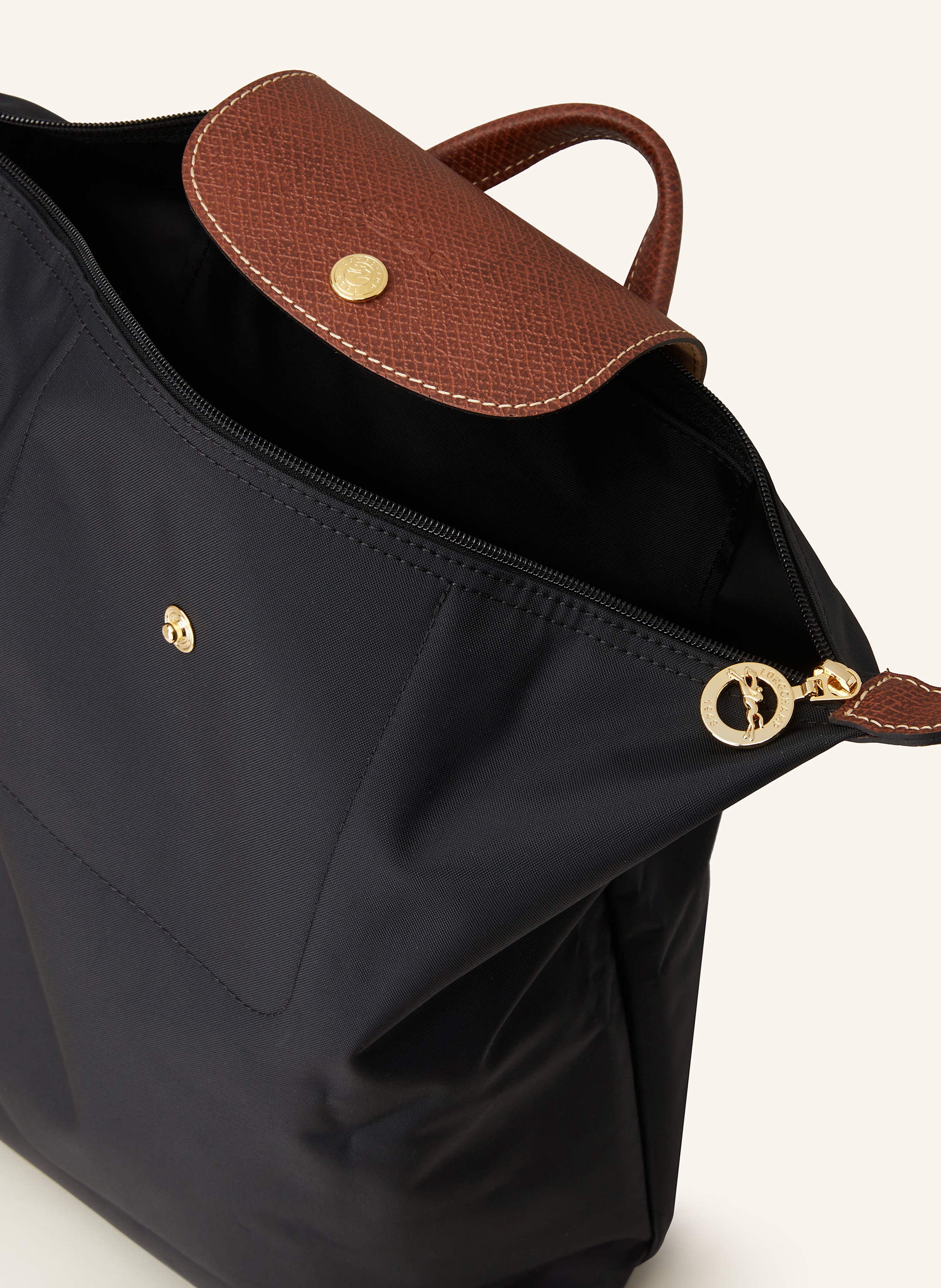 Thumbnail - Longchamp Rucksack Le Pliage Medium schwarz