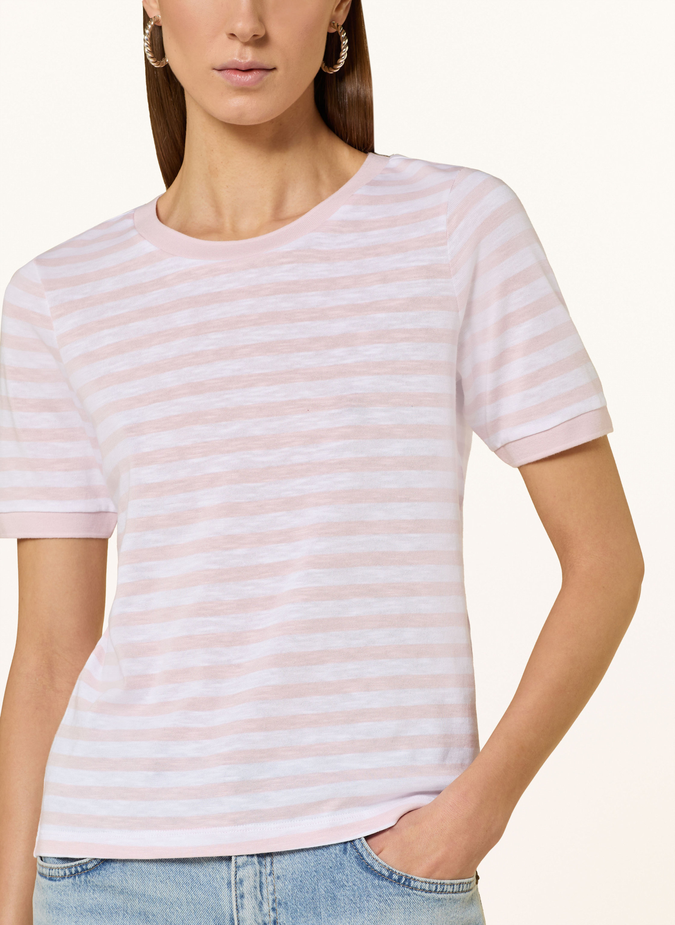 Thumbnail - Comma Casual Identity T-Shirt rosa