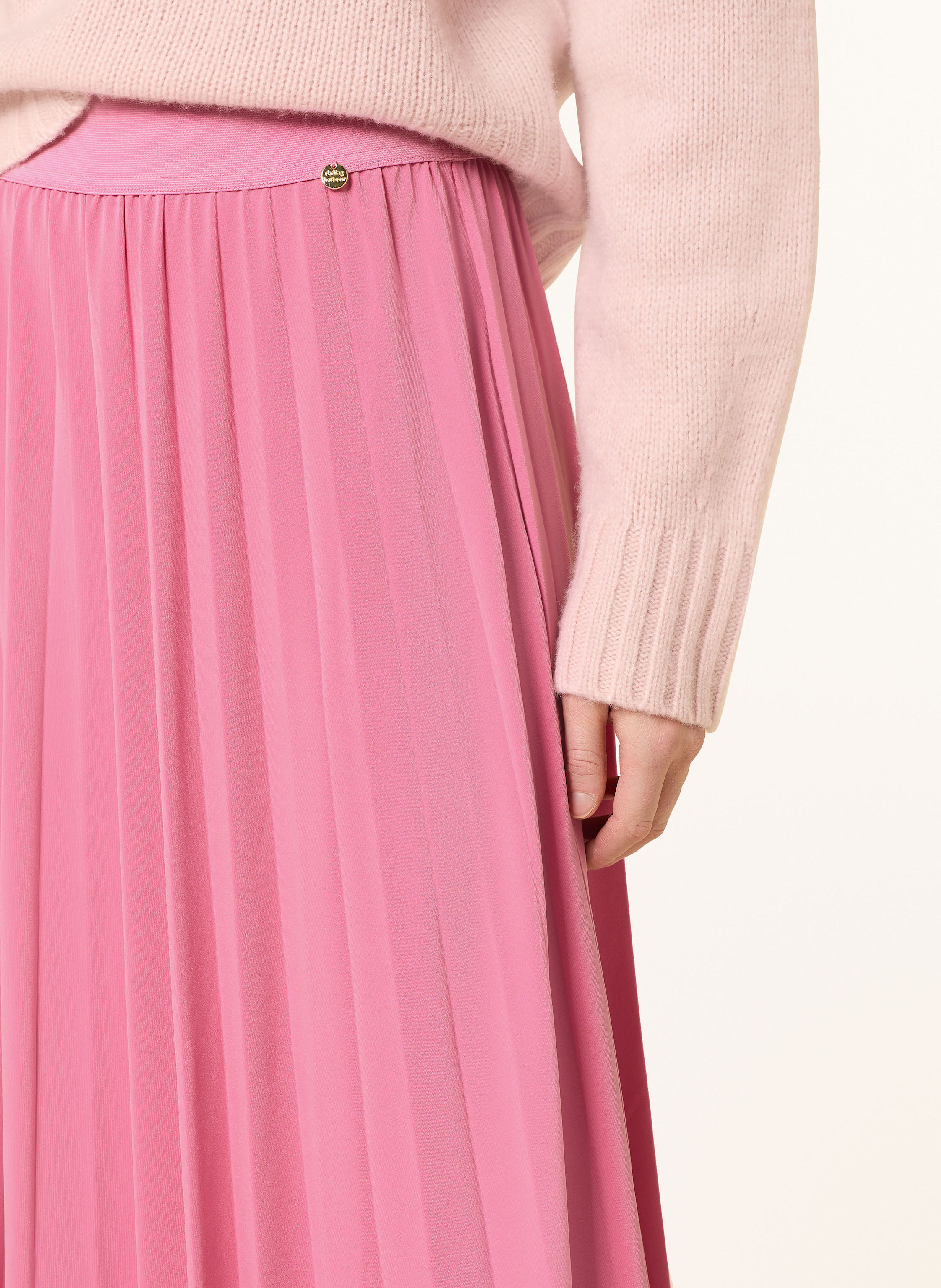 Thumbnail - Darling Harbour Plisseerock Aus Jersey pink