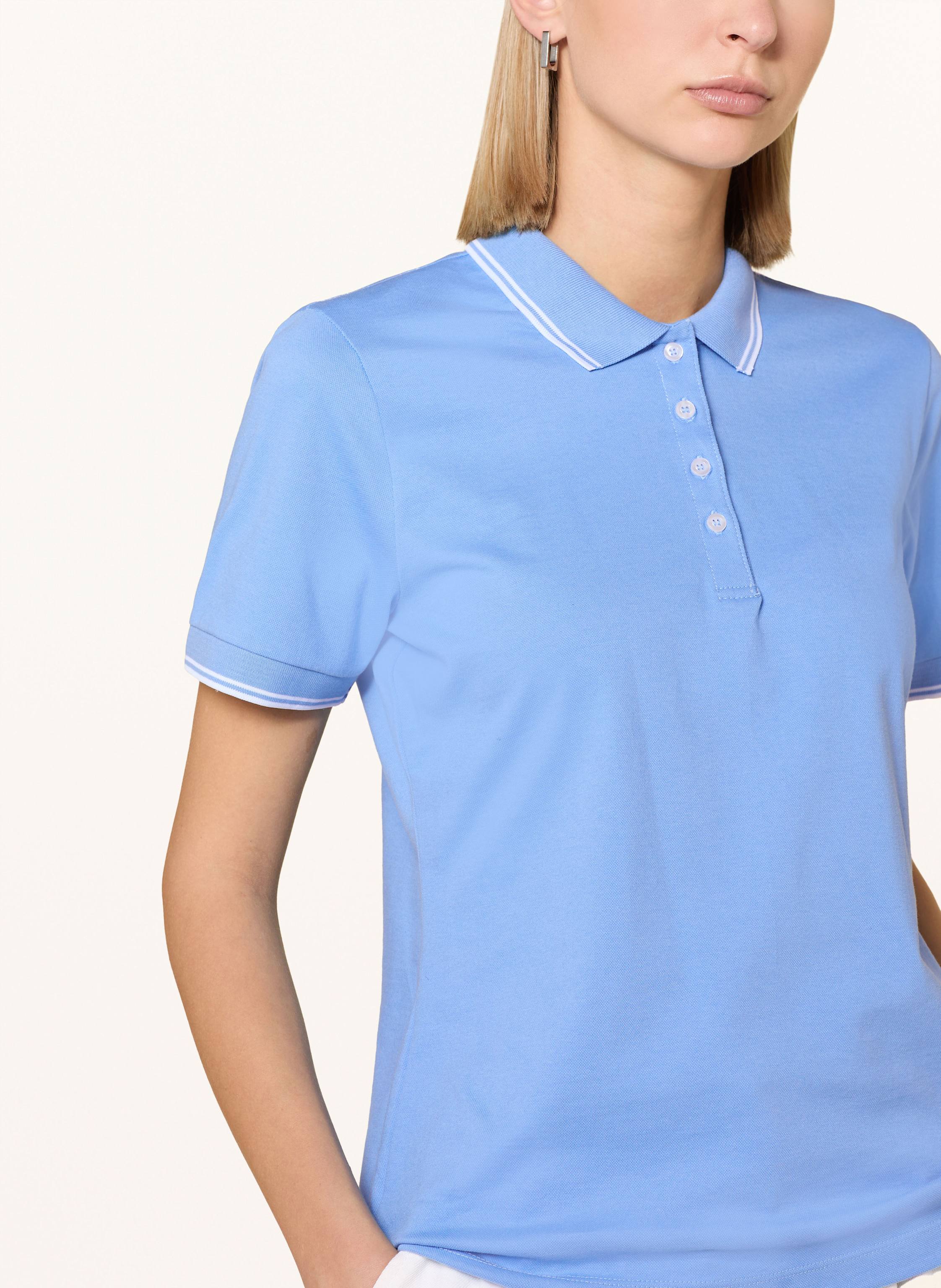 Thumbnail - Darling Harbour Piqué-Poloshirt blau
