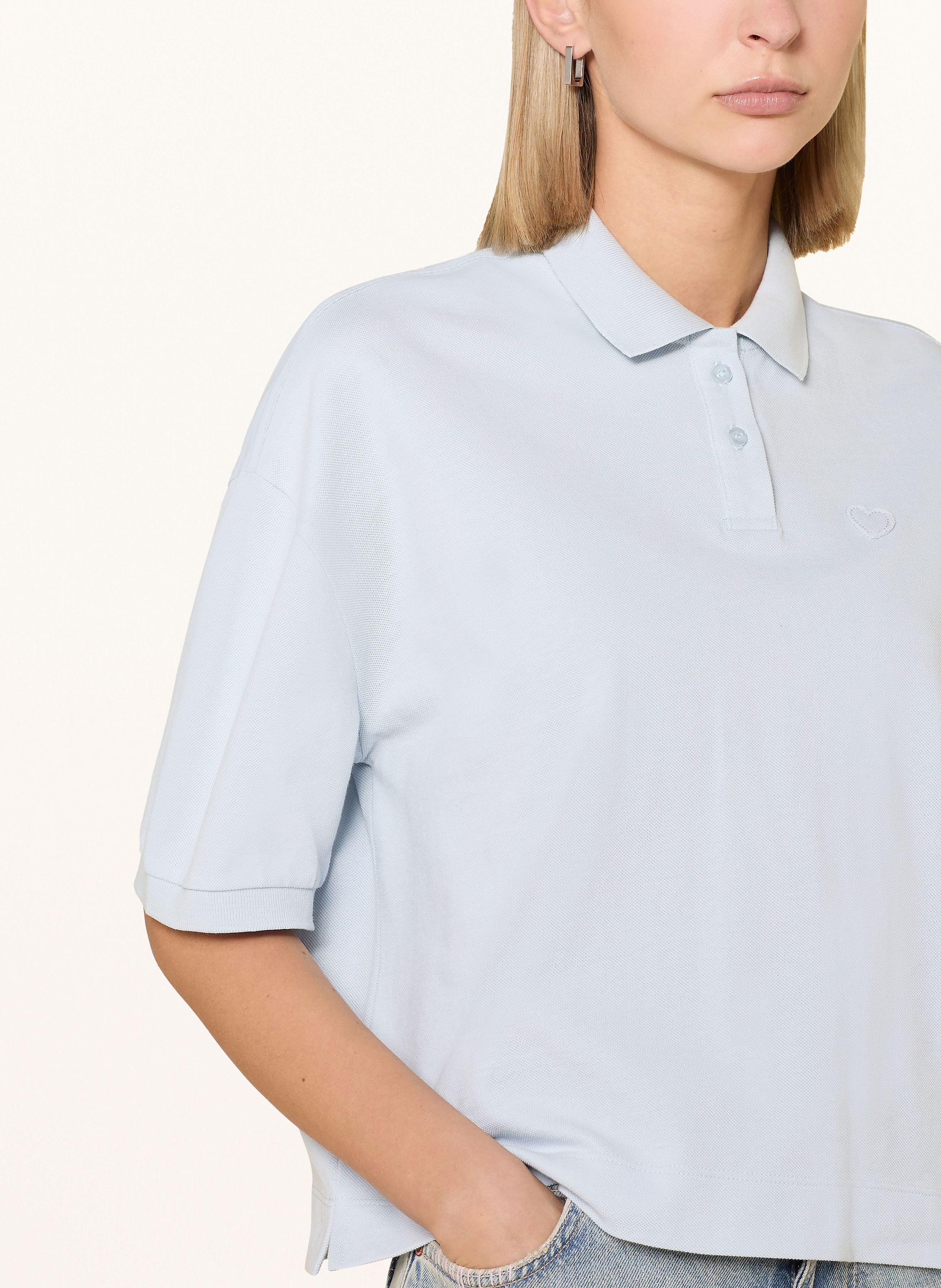 Thumbnail - Darling Harbour Piqué-Poloshirt blau