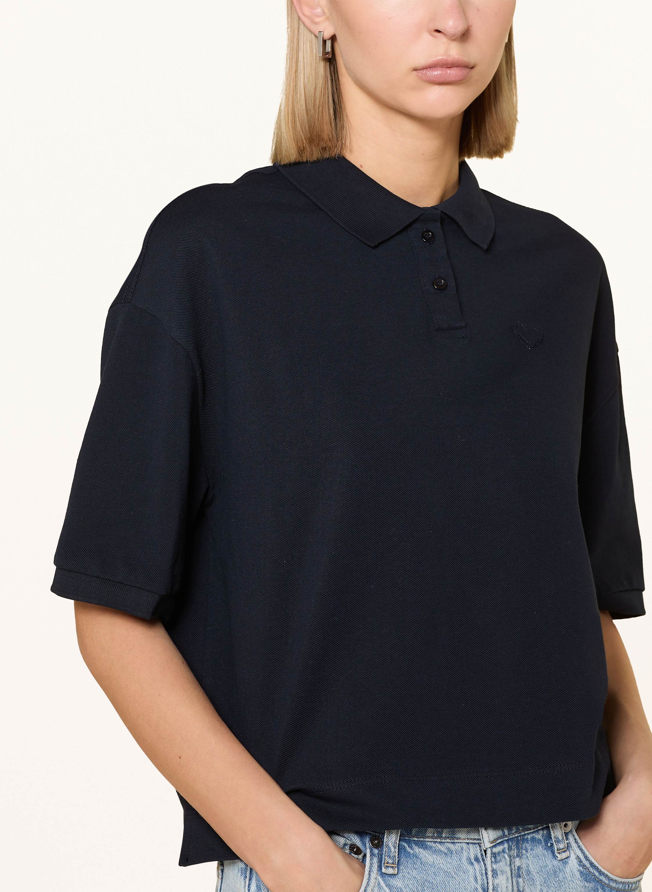 Thumbnail - Darling Harbour Piqué-Poloshirt blau