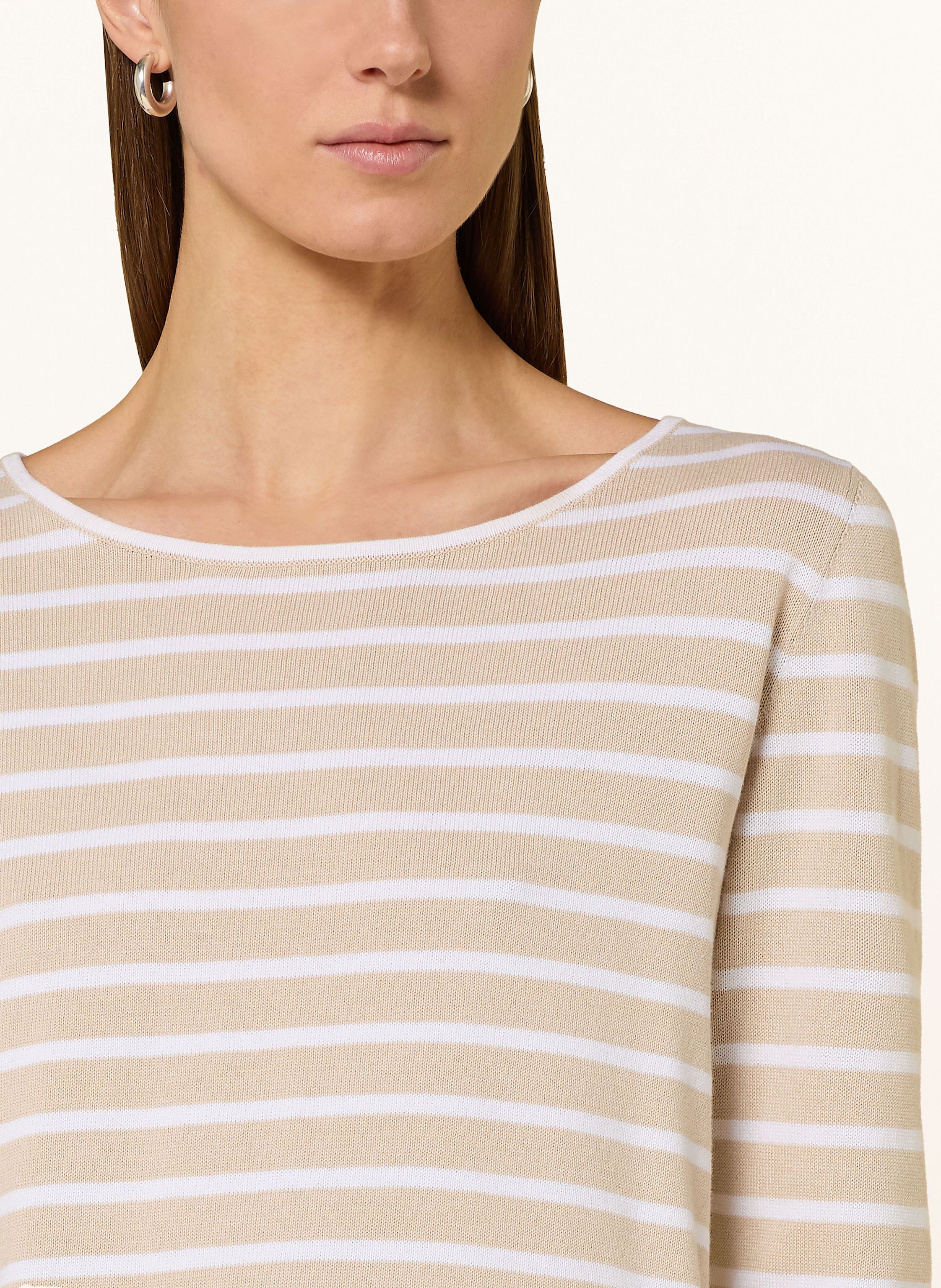 Thumbnail - Darling Harbour Pullover Mit 3/4-Arm beige