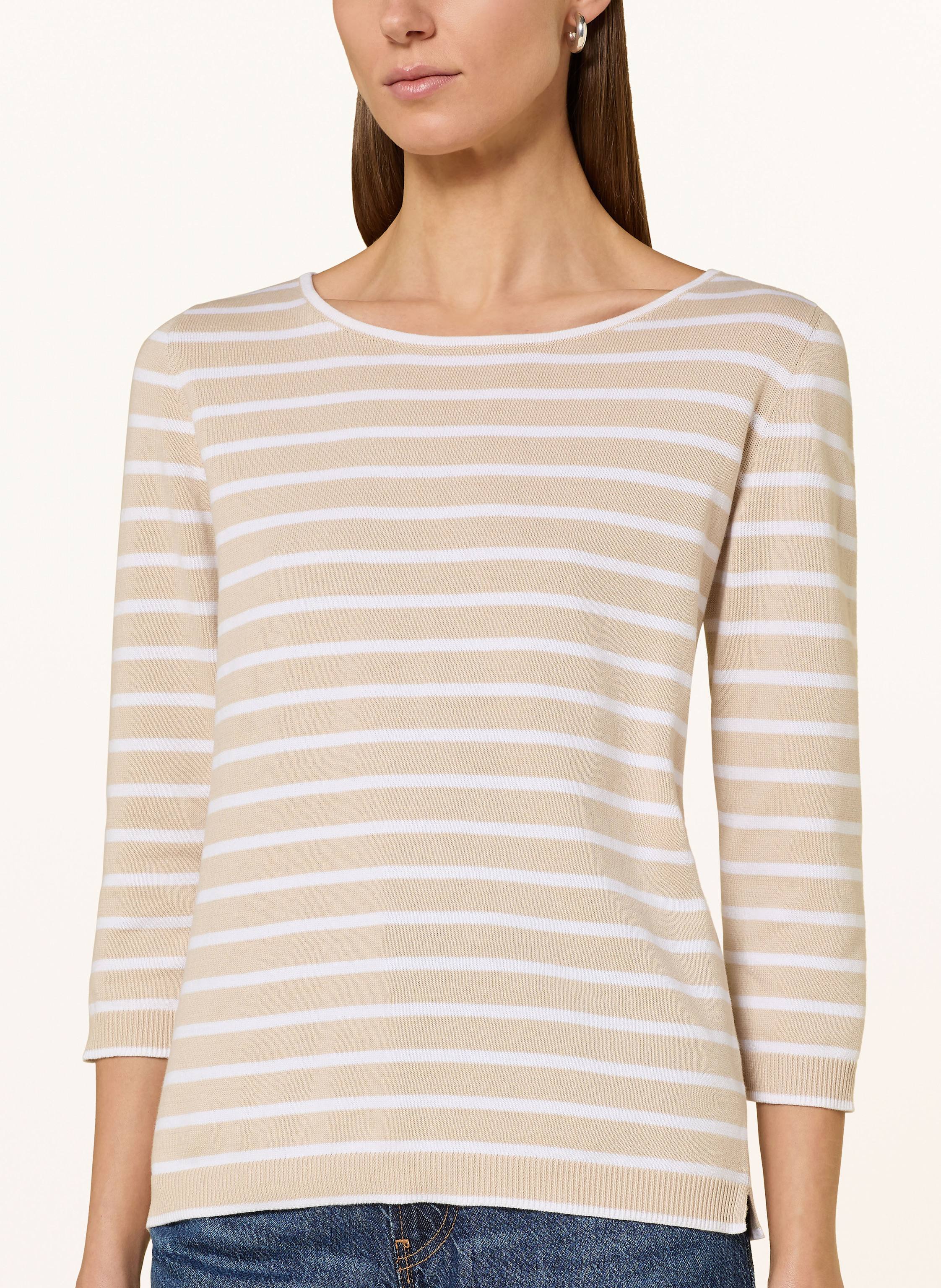 Thumbnail - Darling Harbour Pullover Mit 3/4-Arm beige