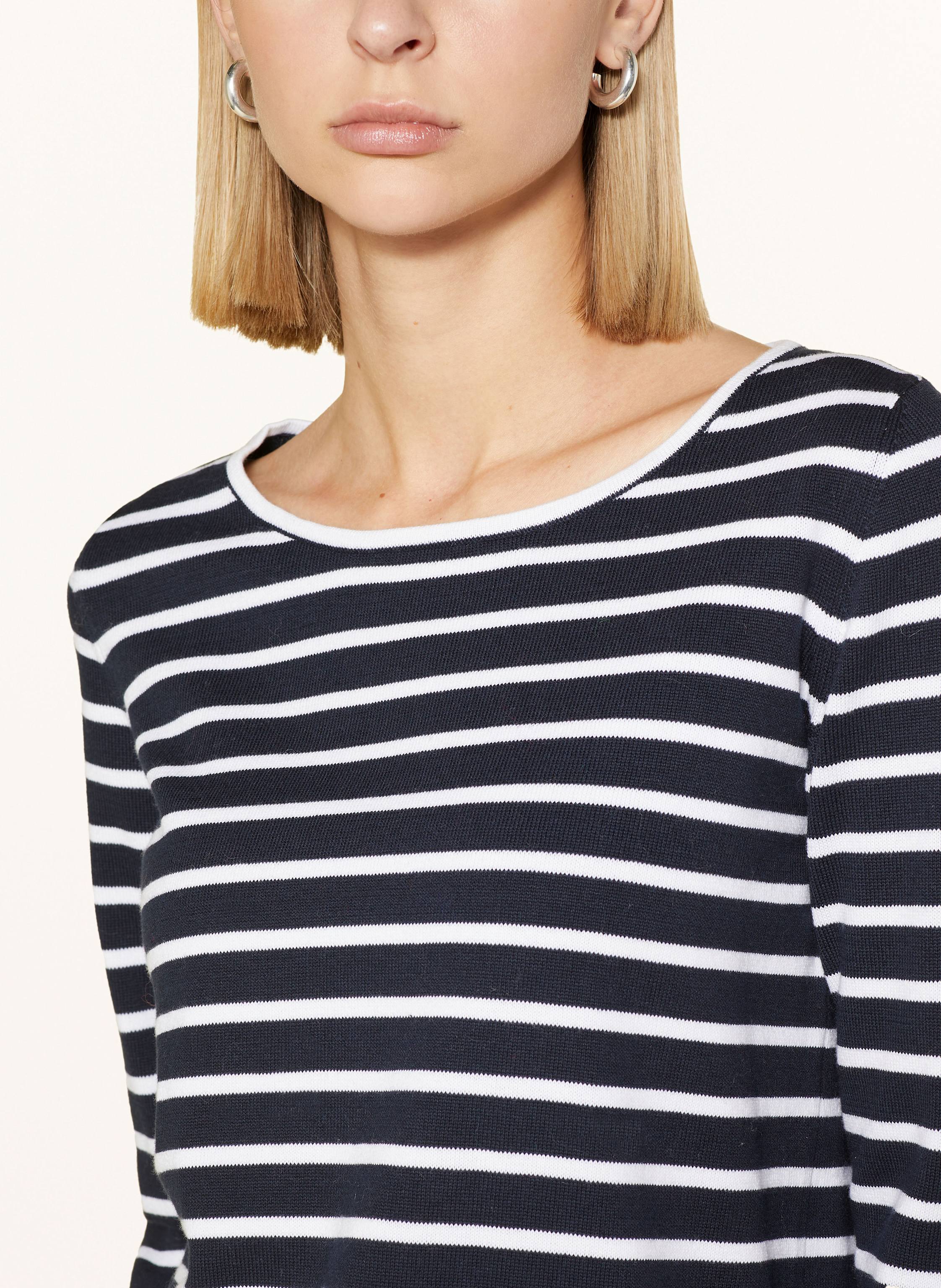Thumbnail - Darling Harbour Pullover Mit 3/4-Arm blau
