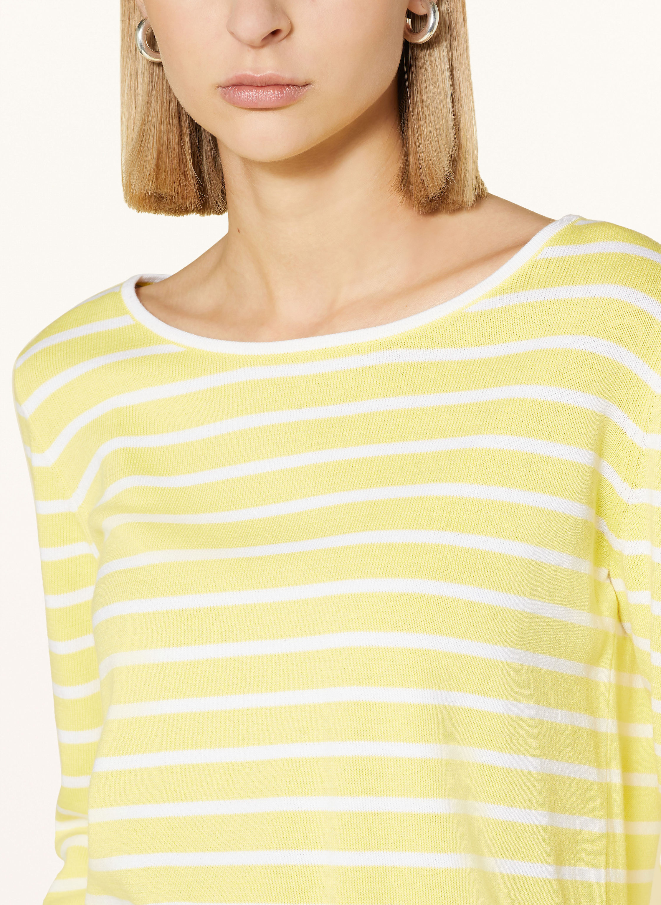 Thumbnail - Darling Harbour Pullover Mit 3/4-Arm gelb