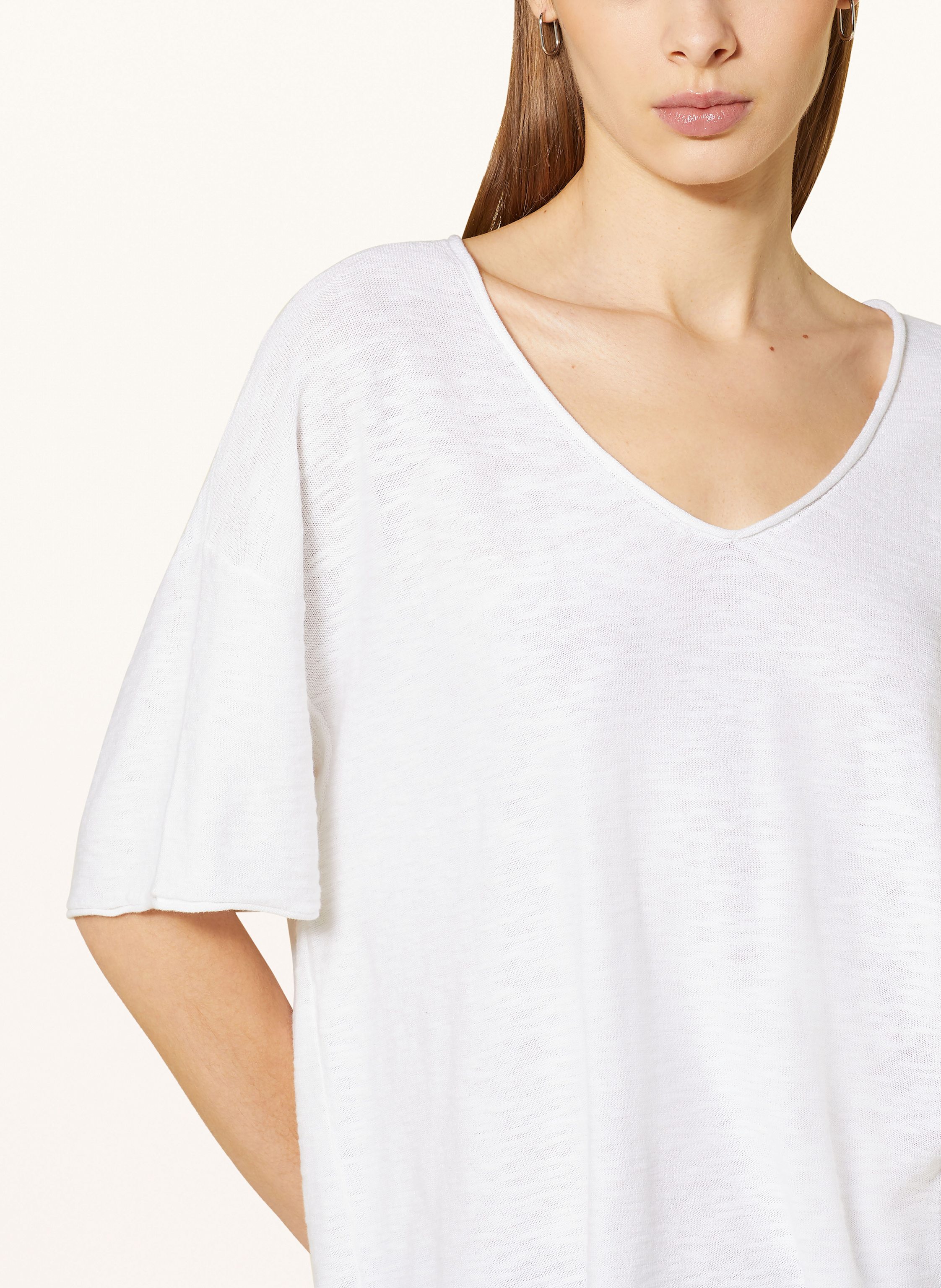 Thumbnail - Darling Harbour Strickshirt weiss