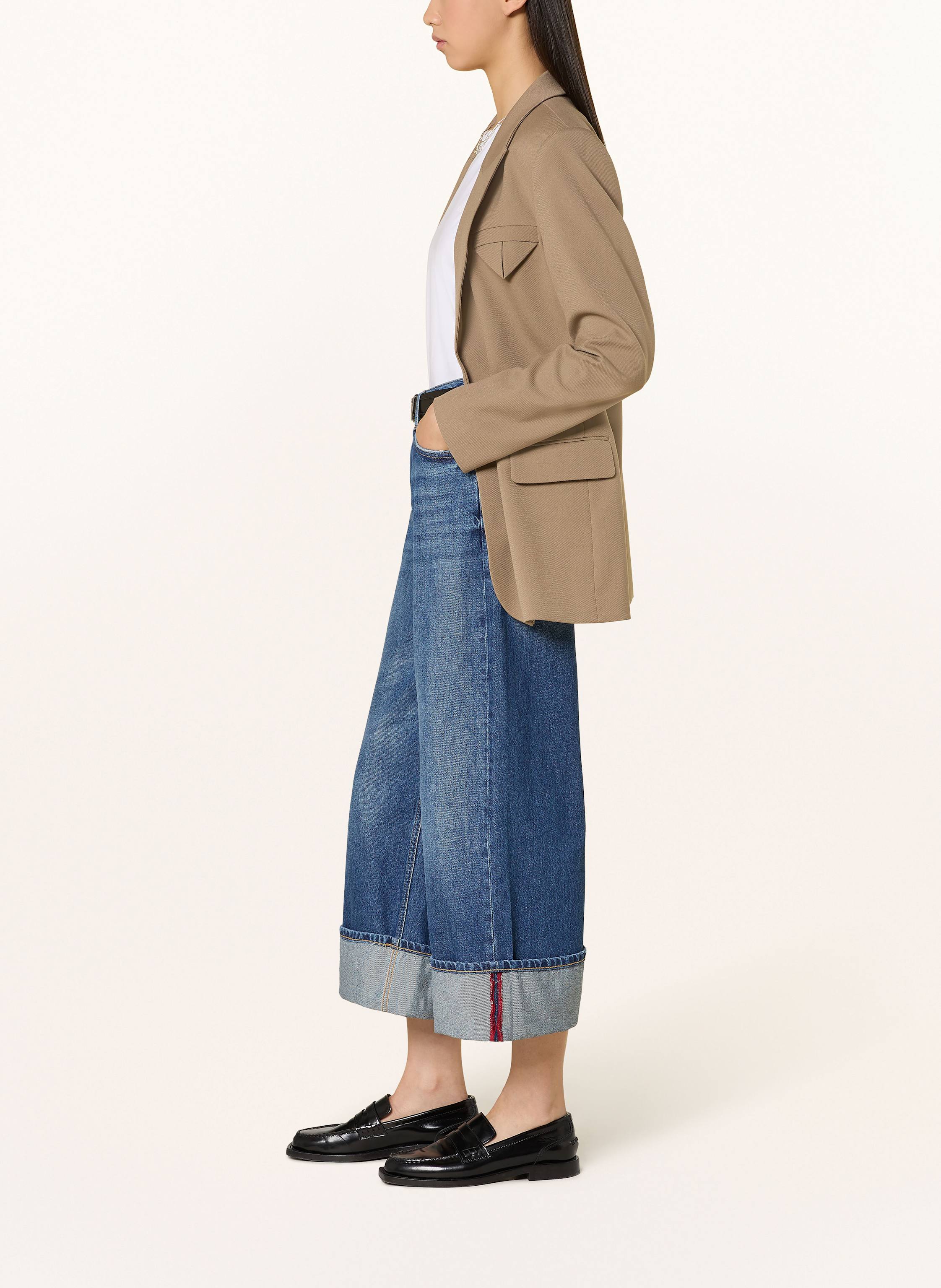 Thumbnail - Joop! Jeans Jeans-Culotte Celia blau