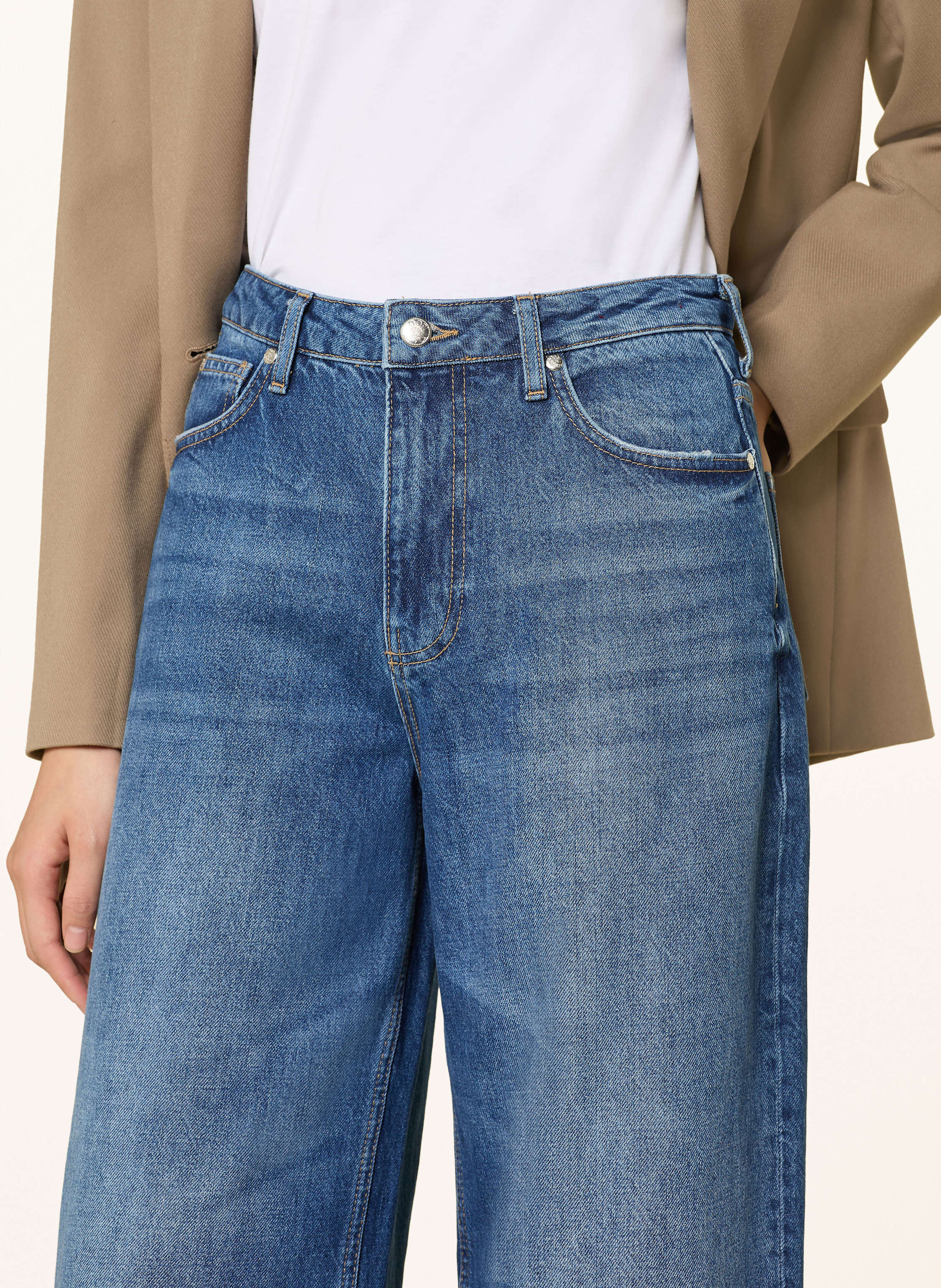 Thumbnail - Joop! Jeans Jeans-Culotte Celia blau