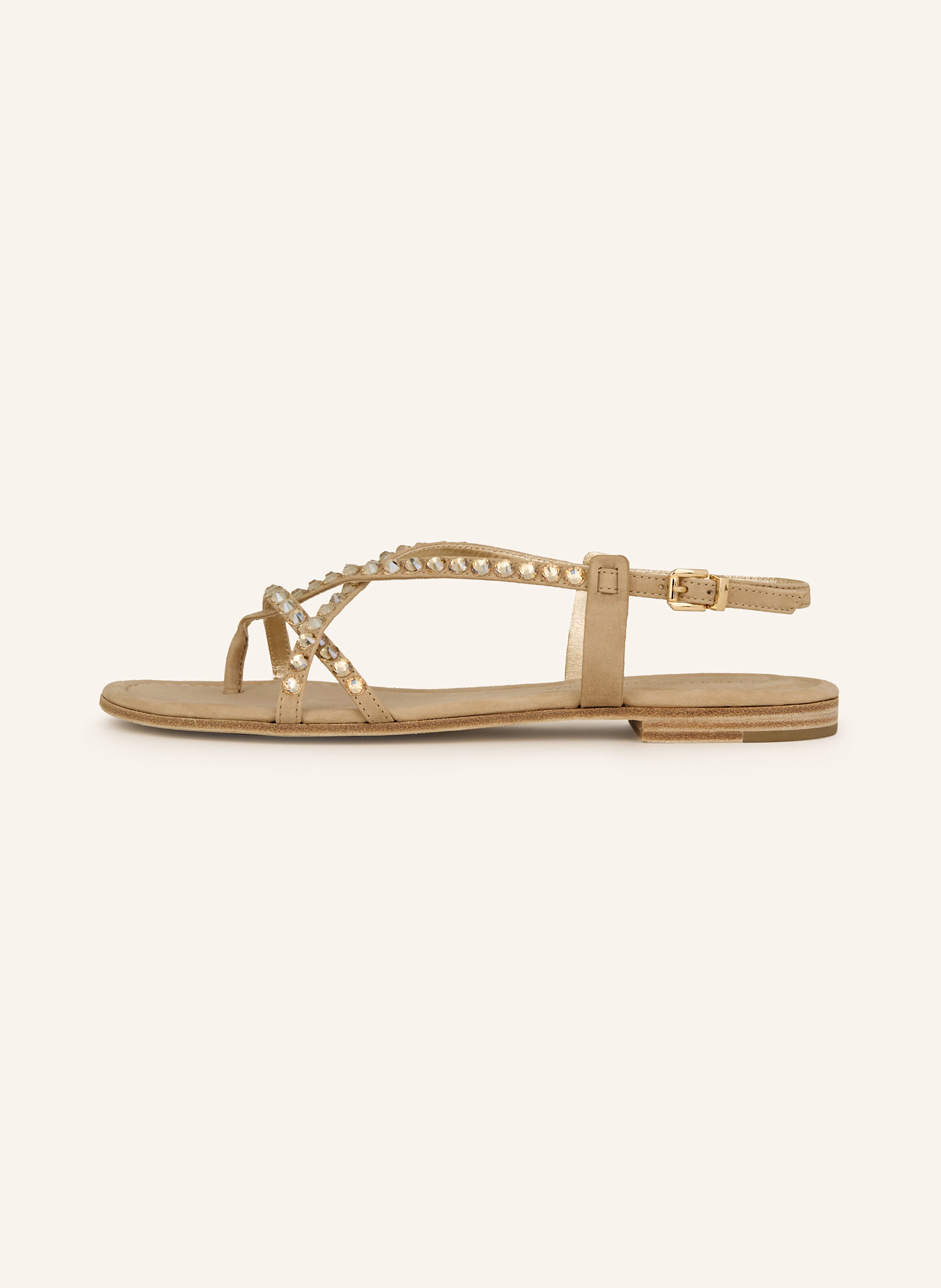Thumbnail - Kennel & Schmenger Zehentrenner Elle Mit Schmucksteinen beige