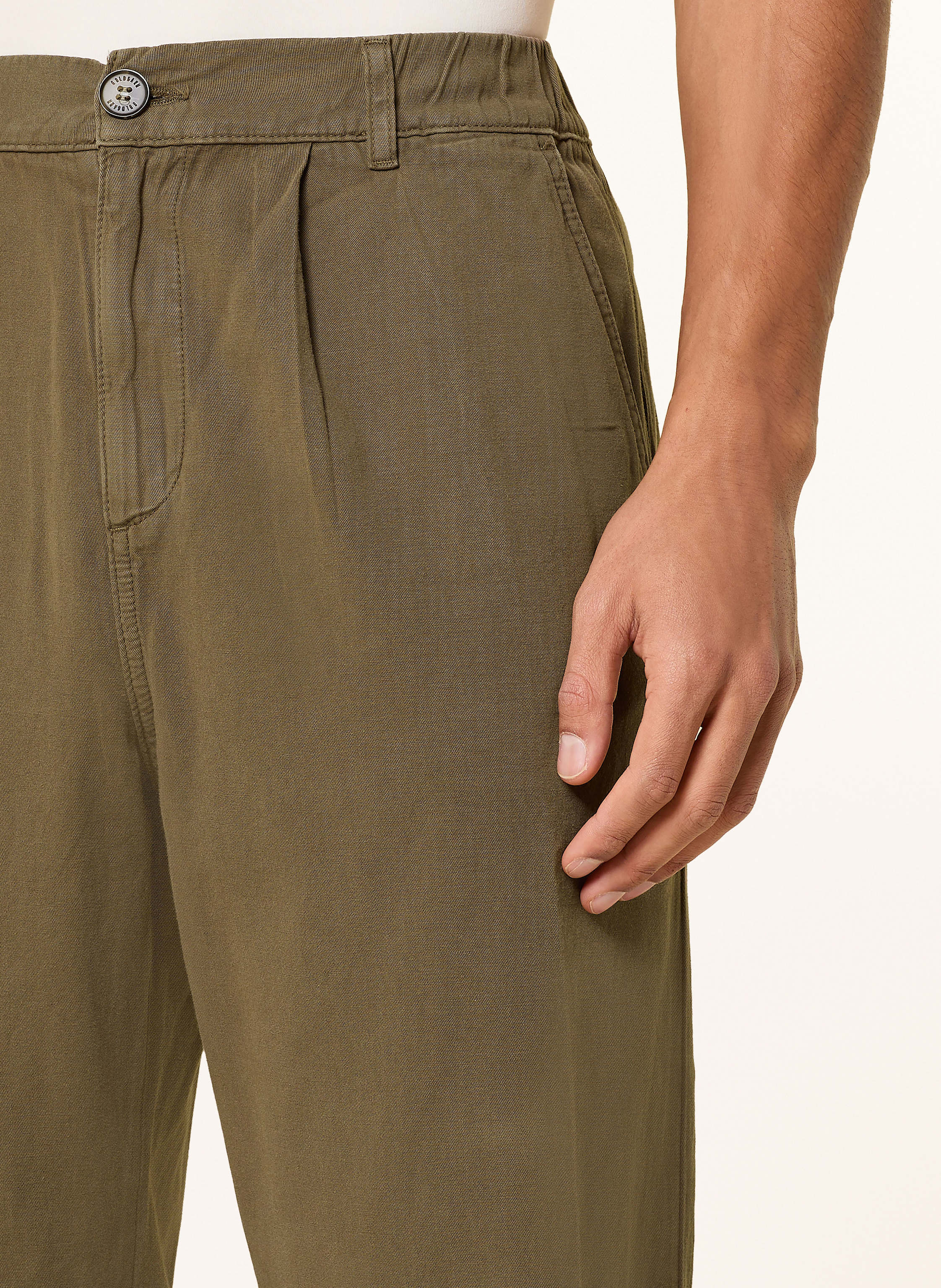 Thumbnail - Goldgarn Denim Chino s1 Relaxed Fit gruen