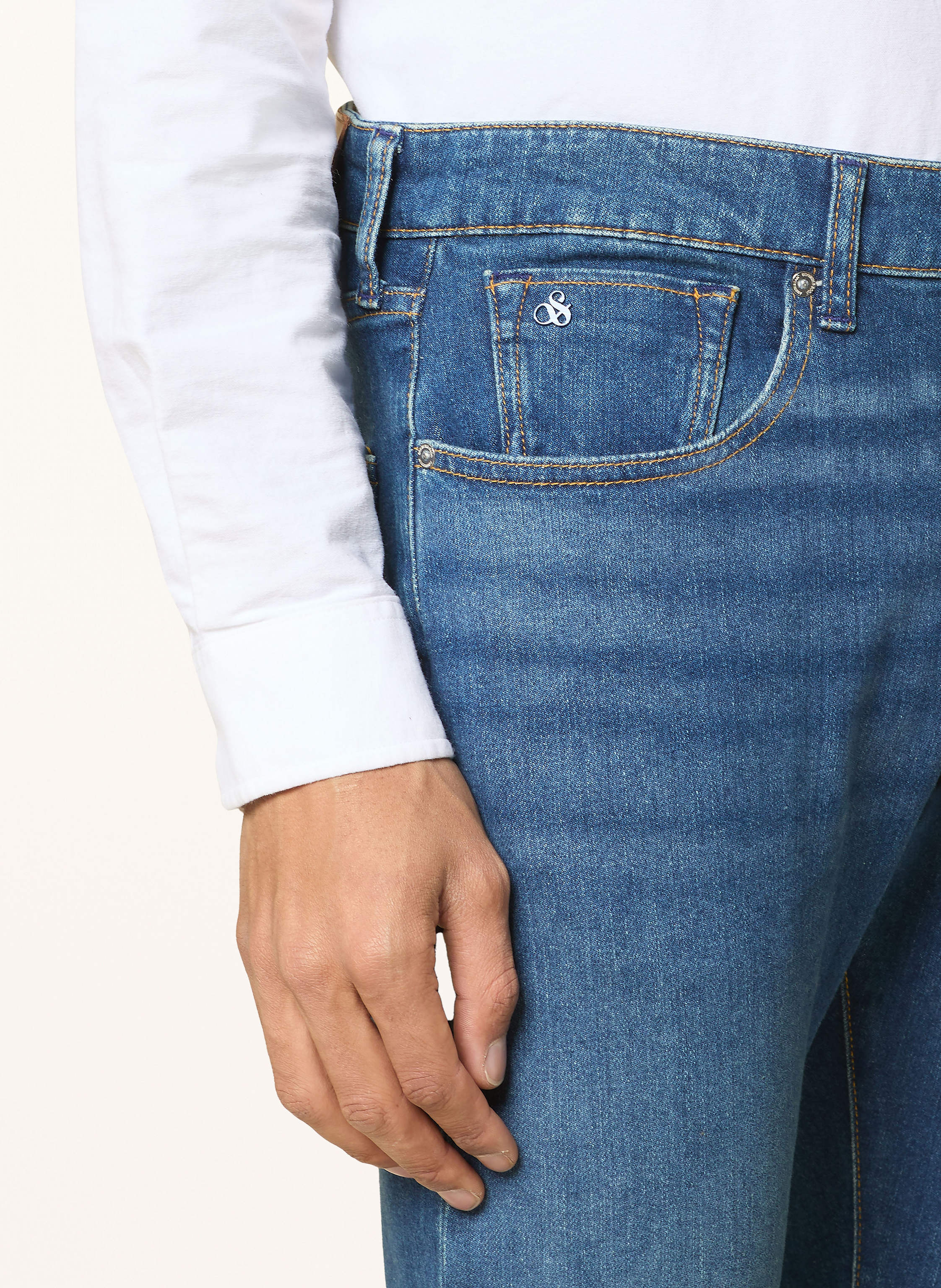 Thumbnail - Scotch & Soda Jeans Extra Slim Fit blau