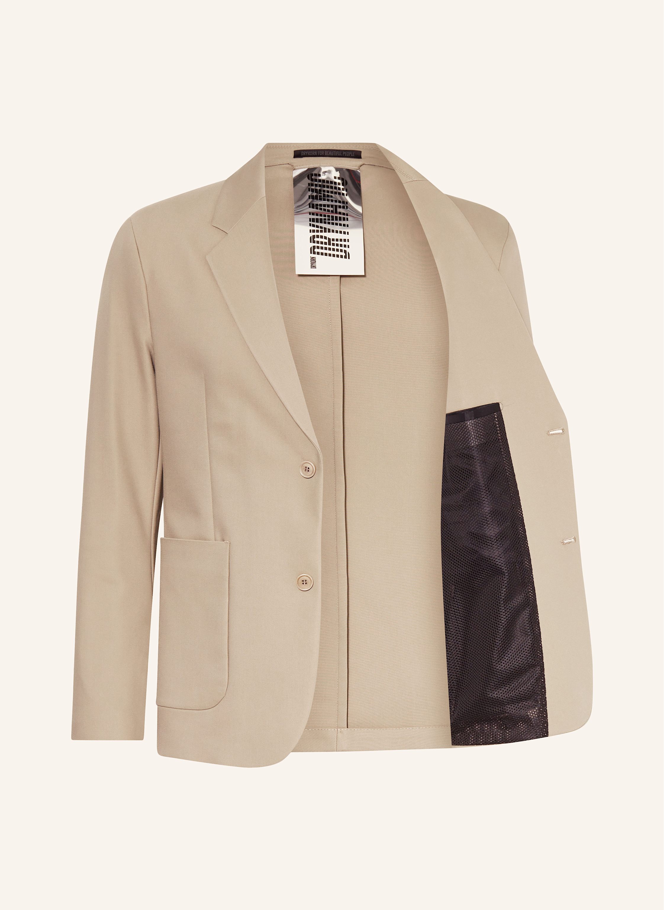 Thumbnail - Drykorn Anzugsakko Marls Slim Fit braun