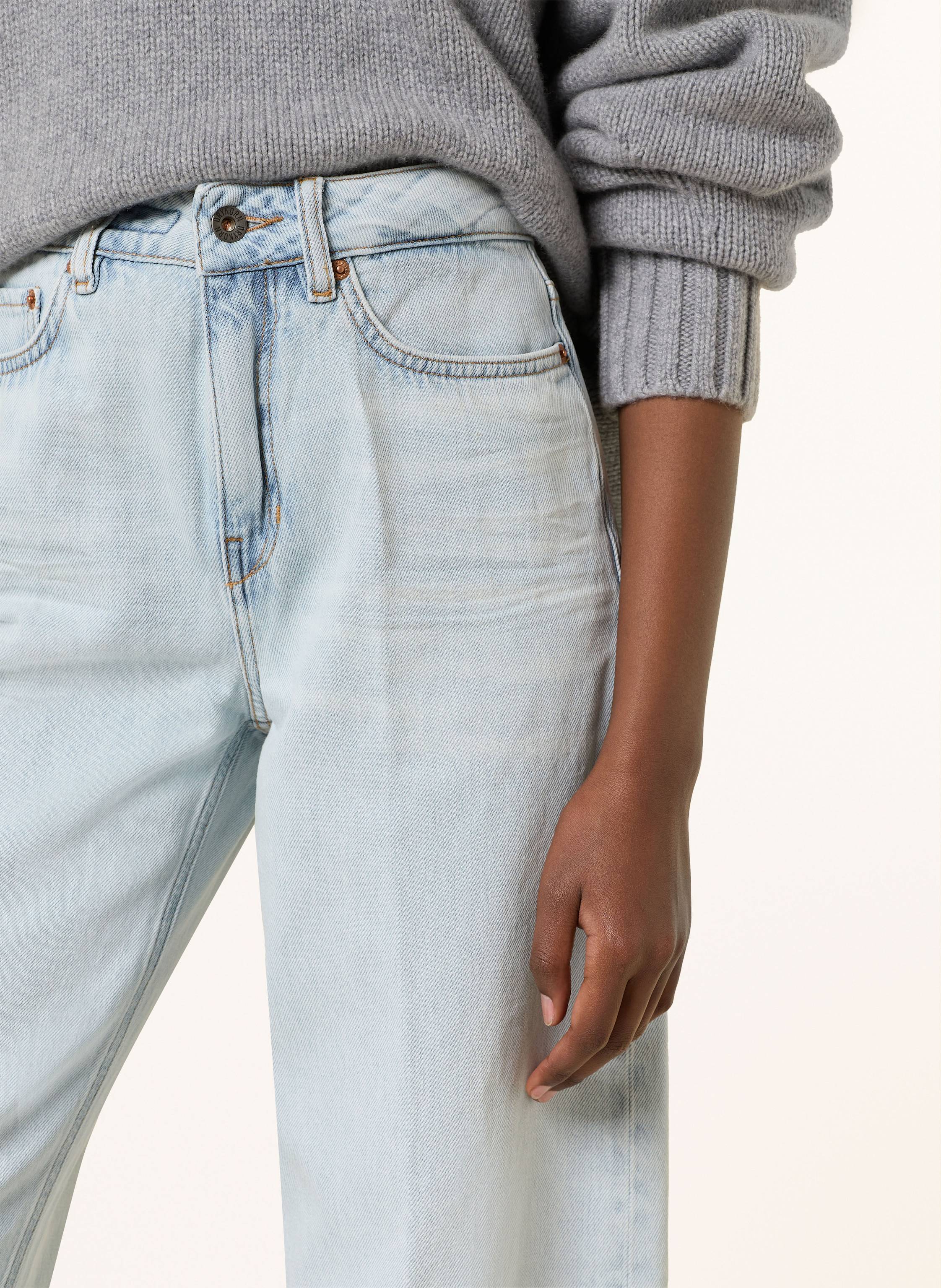 Thumbnail - Drykorn Wide Leg Jeans Medley blau