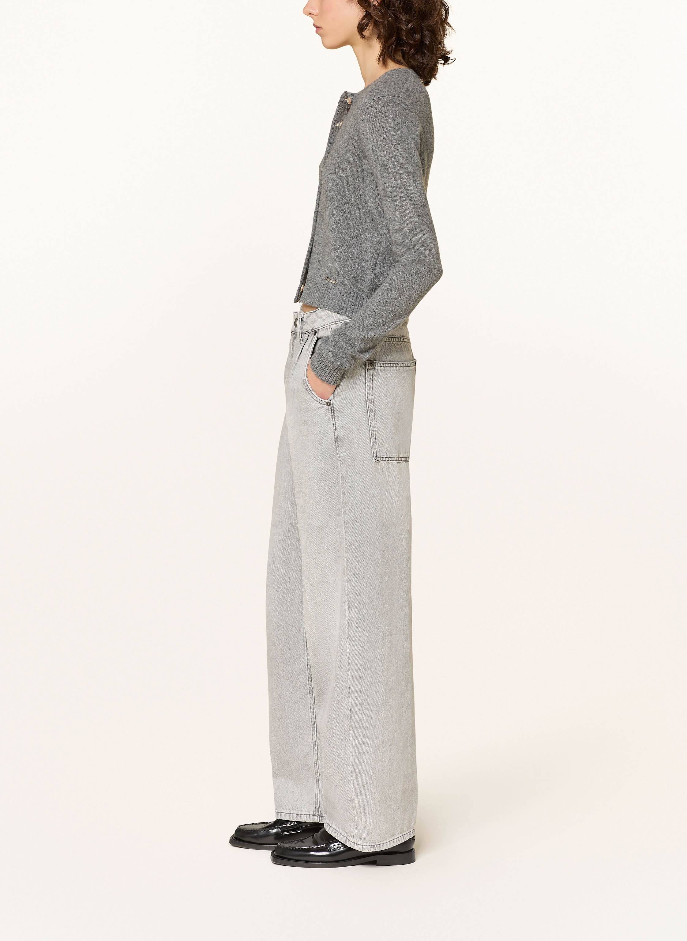 Thumbnail - Drykorn Wide Leg Jeans Vynown blau