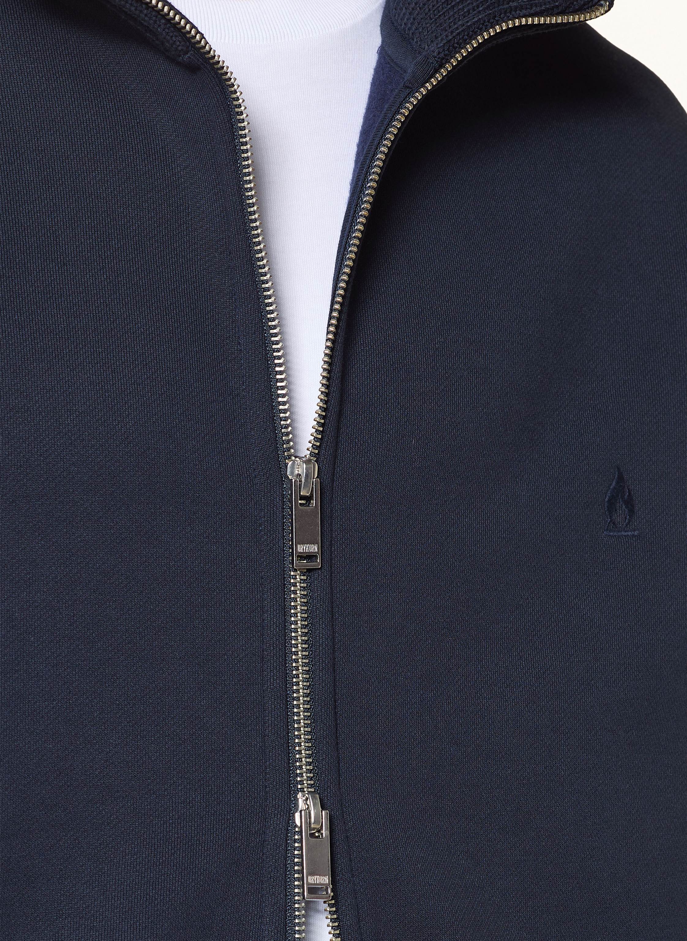 Thumbnail - Drykorn Sweatjacke Makano blau