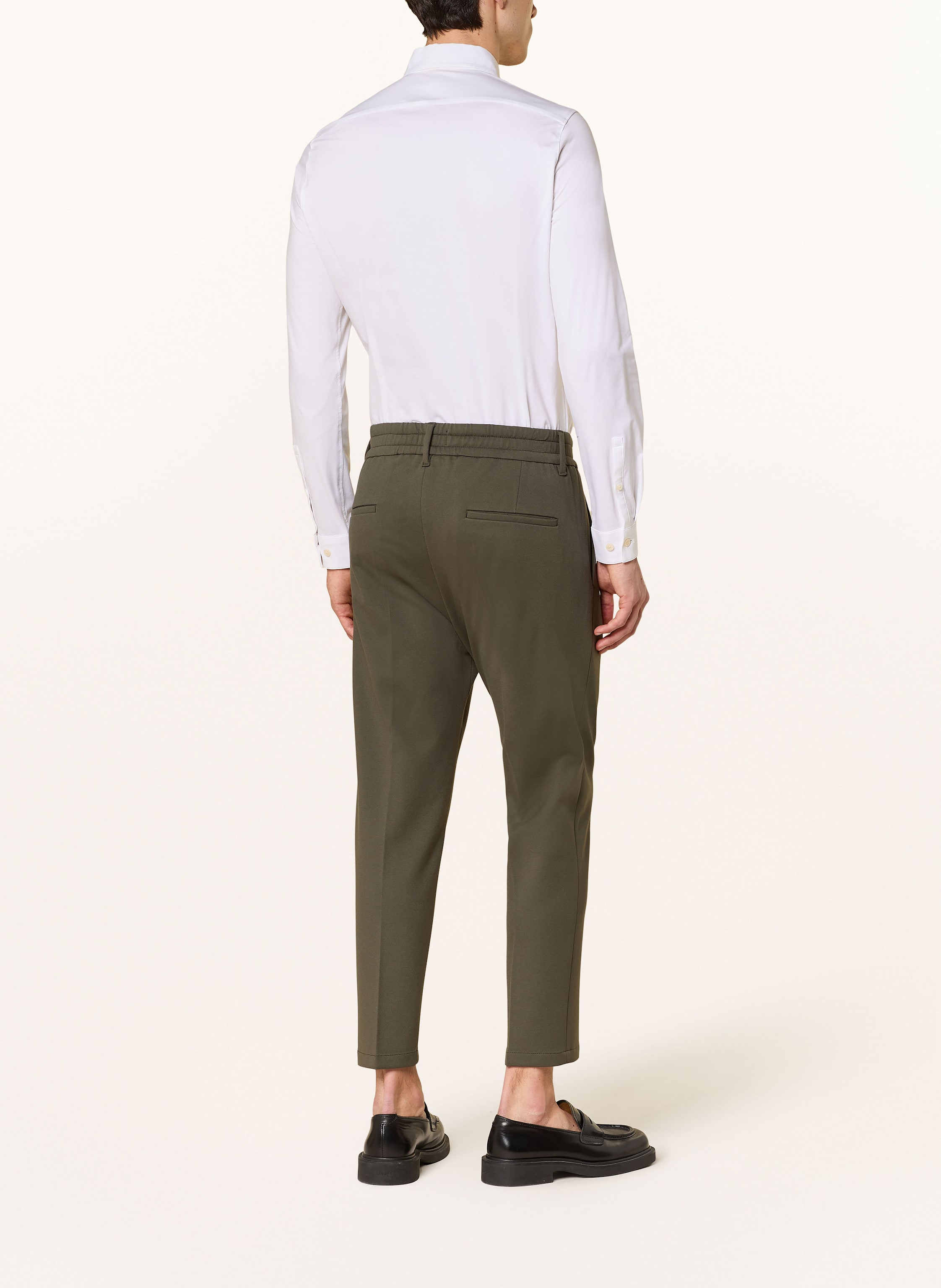 Thumbnail - Drykorn Anzughose Chasy Im Jogging-Stil Extra Slim Fit gruen