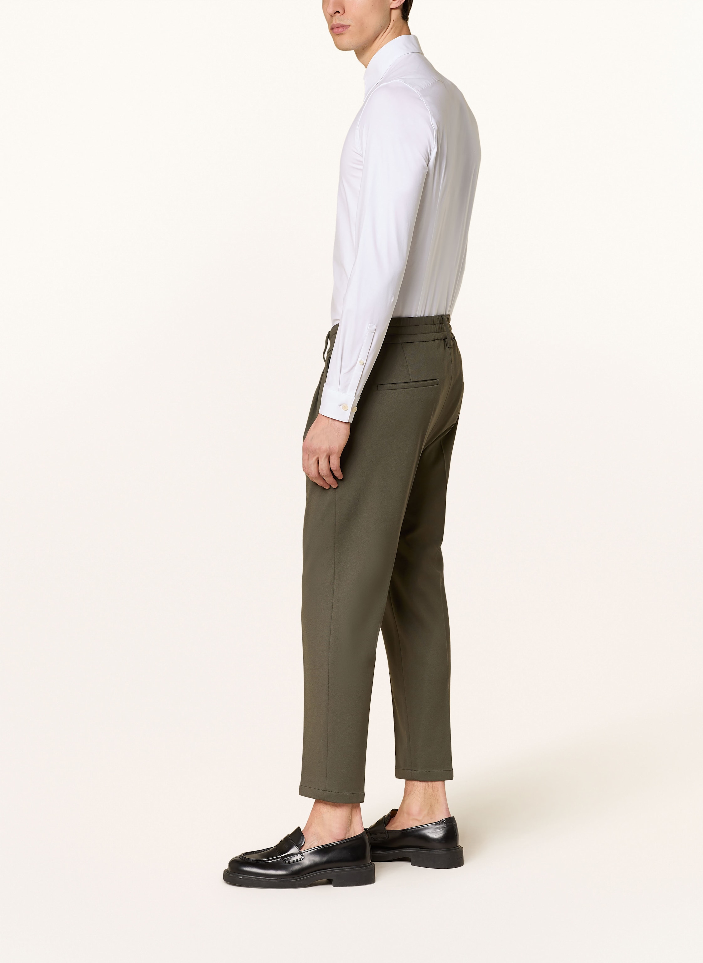 Thumbnail - Drykorn Anzughose Chasy Im Jogging-Stil Extra Slim Fit gruen