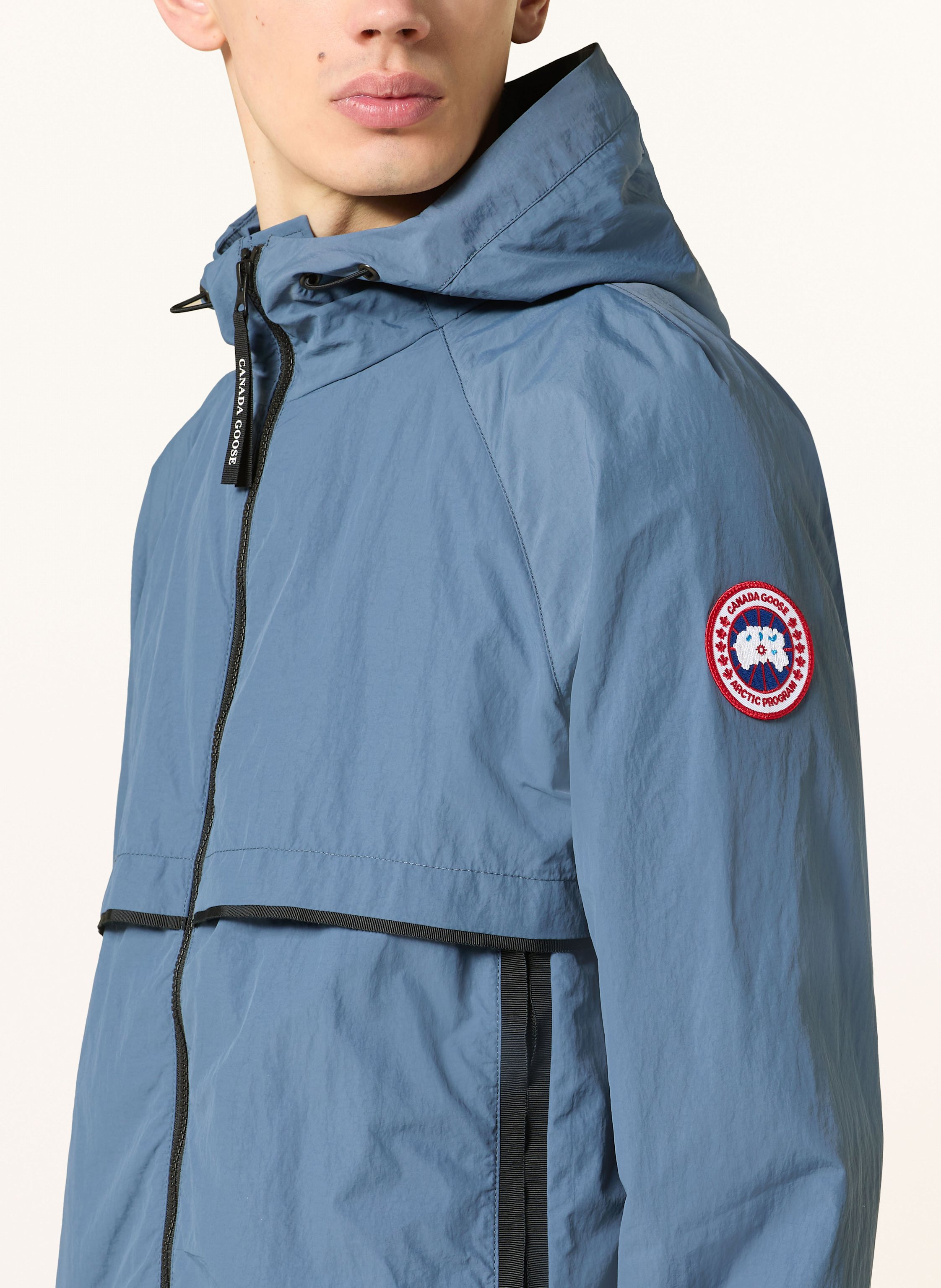 Thumbnail - Canada Goose Windbreaker Faber blau