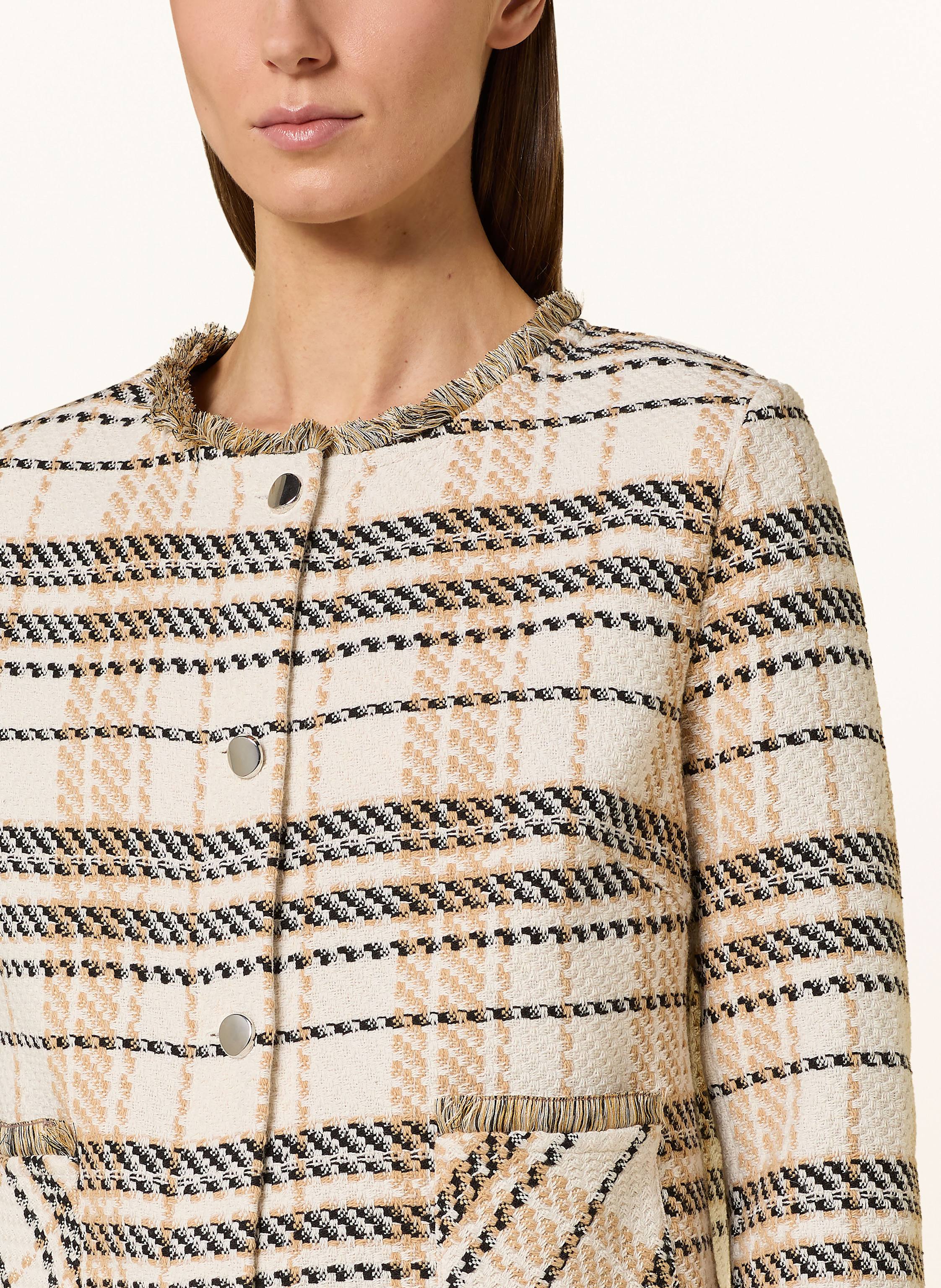 Thumbnail - More & More Tweed-Jacke beige