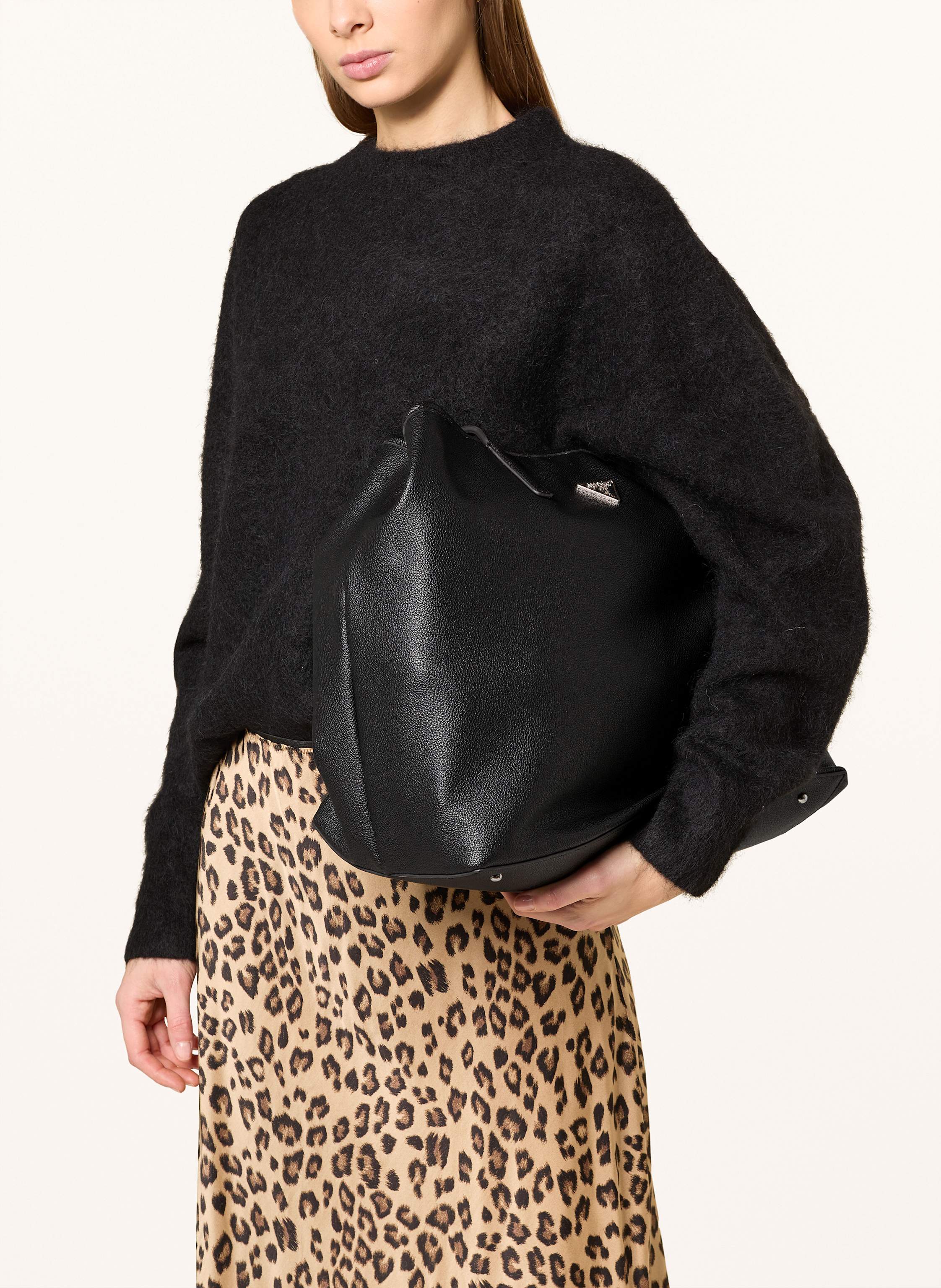 Thumbnail - Guess Shopper Victtoria Large Mit Pouch schwarz