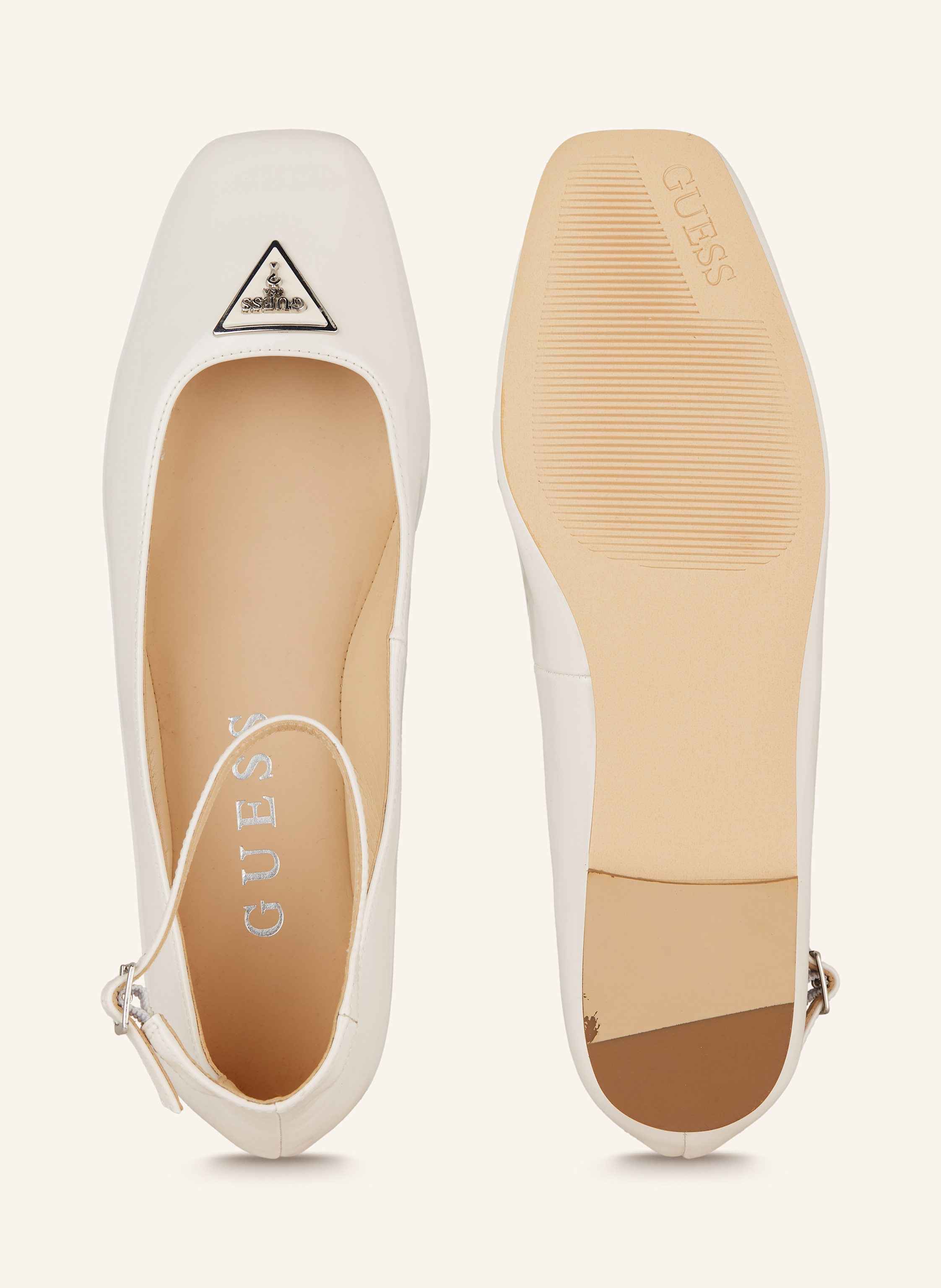 Thumbnail - Guess Ballerinas Levvis beige
