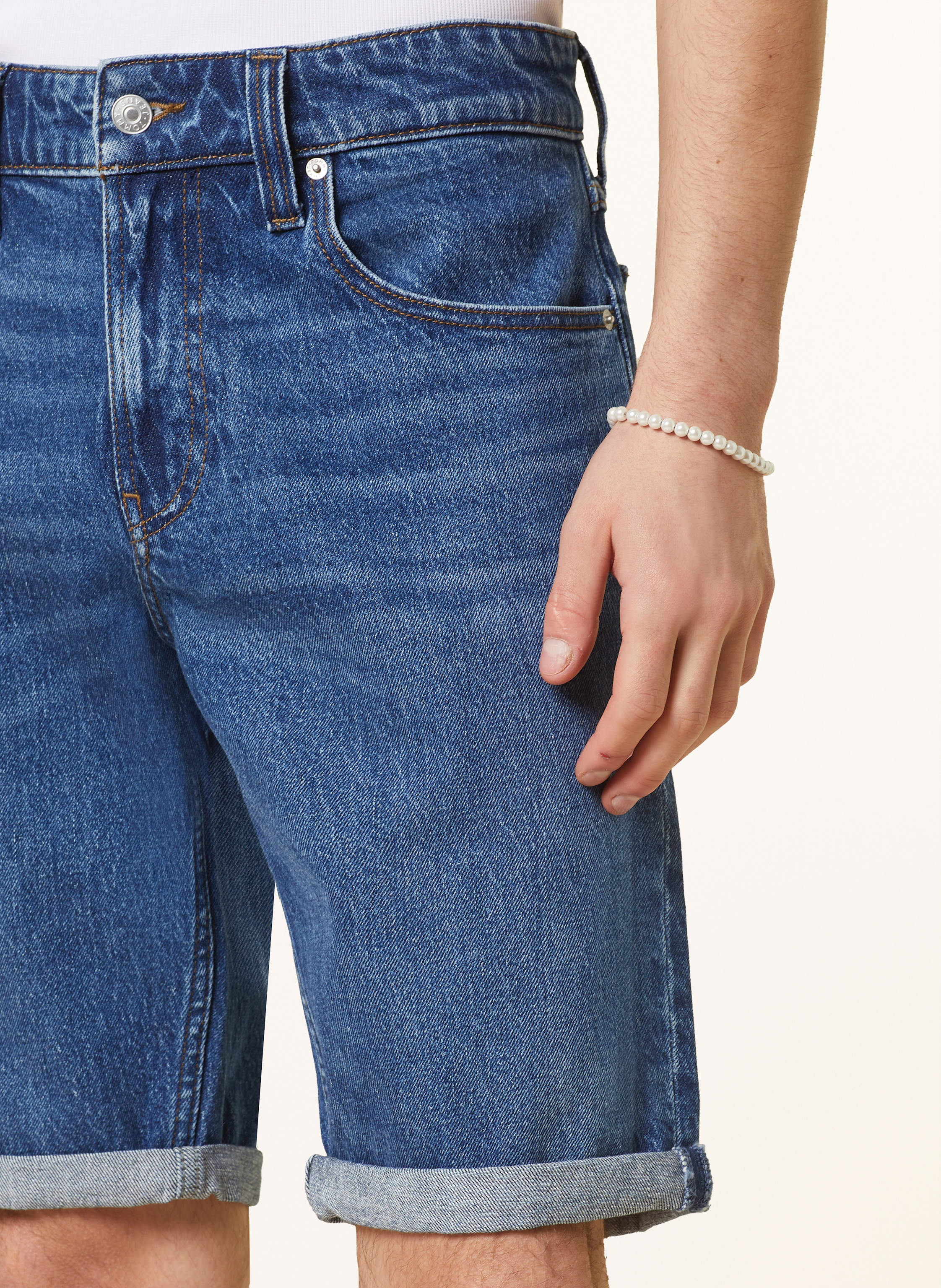 Thumbnail - Tommy Jeans Jeansshorts Ronnie blau