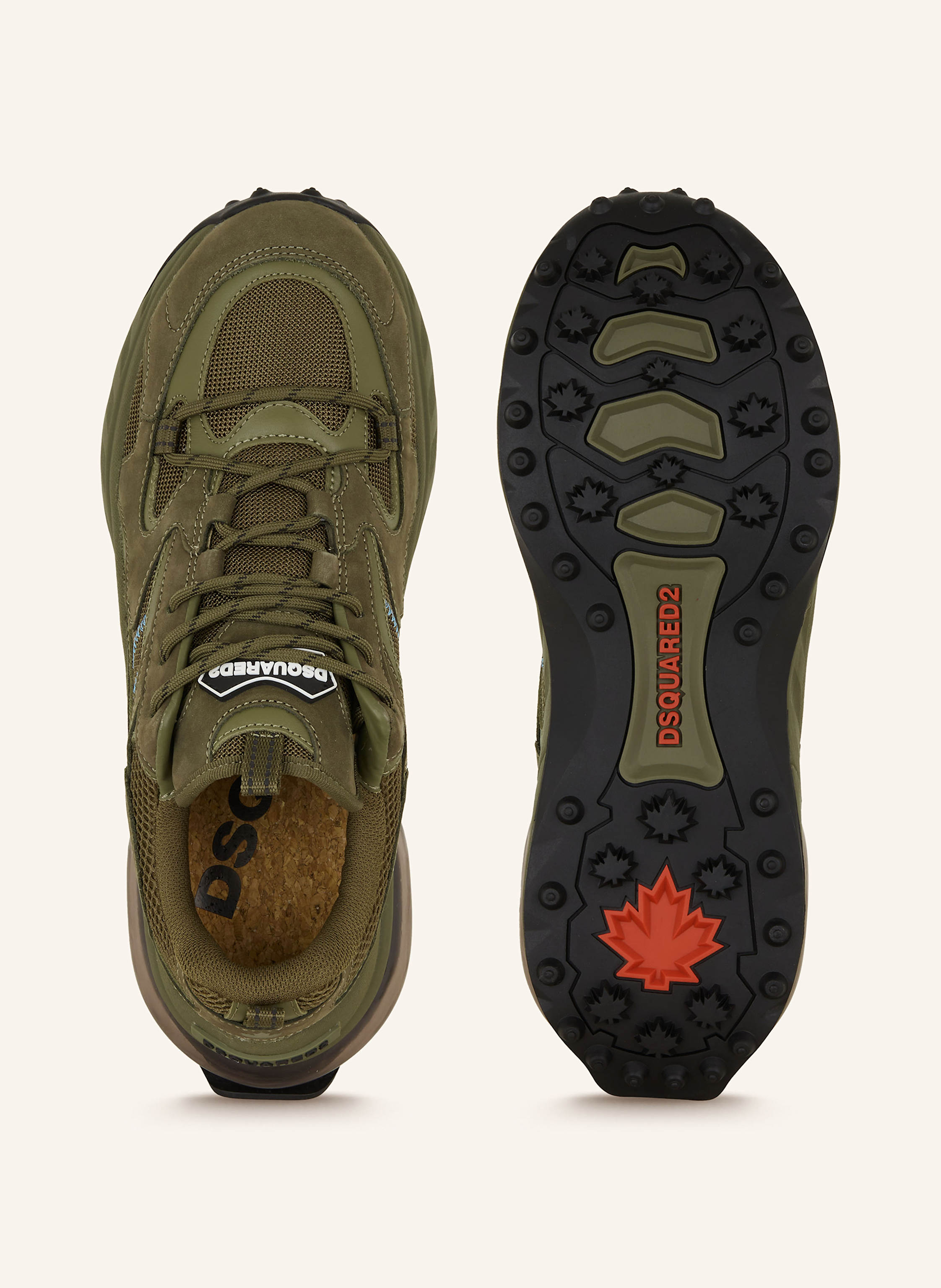 Thumbnail - dsquared2 Sneaker Bubble gruen