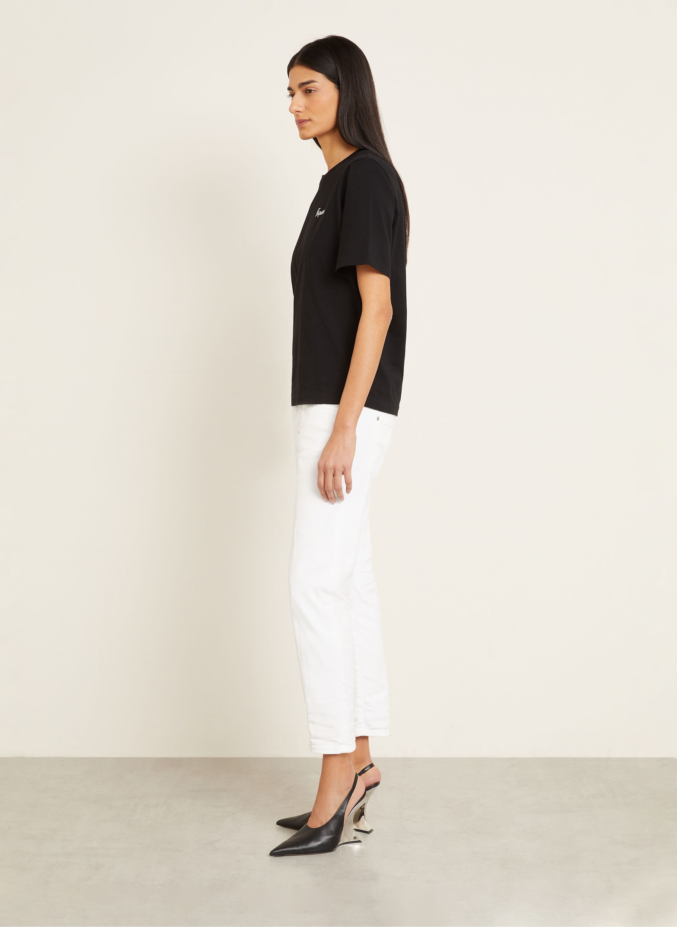 Thumbnail - dsquared2 7/8-Jeans Cool Girl weiss