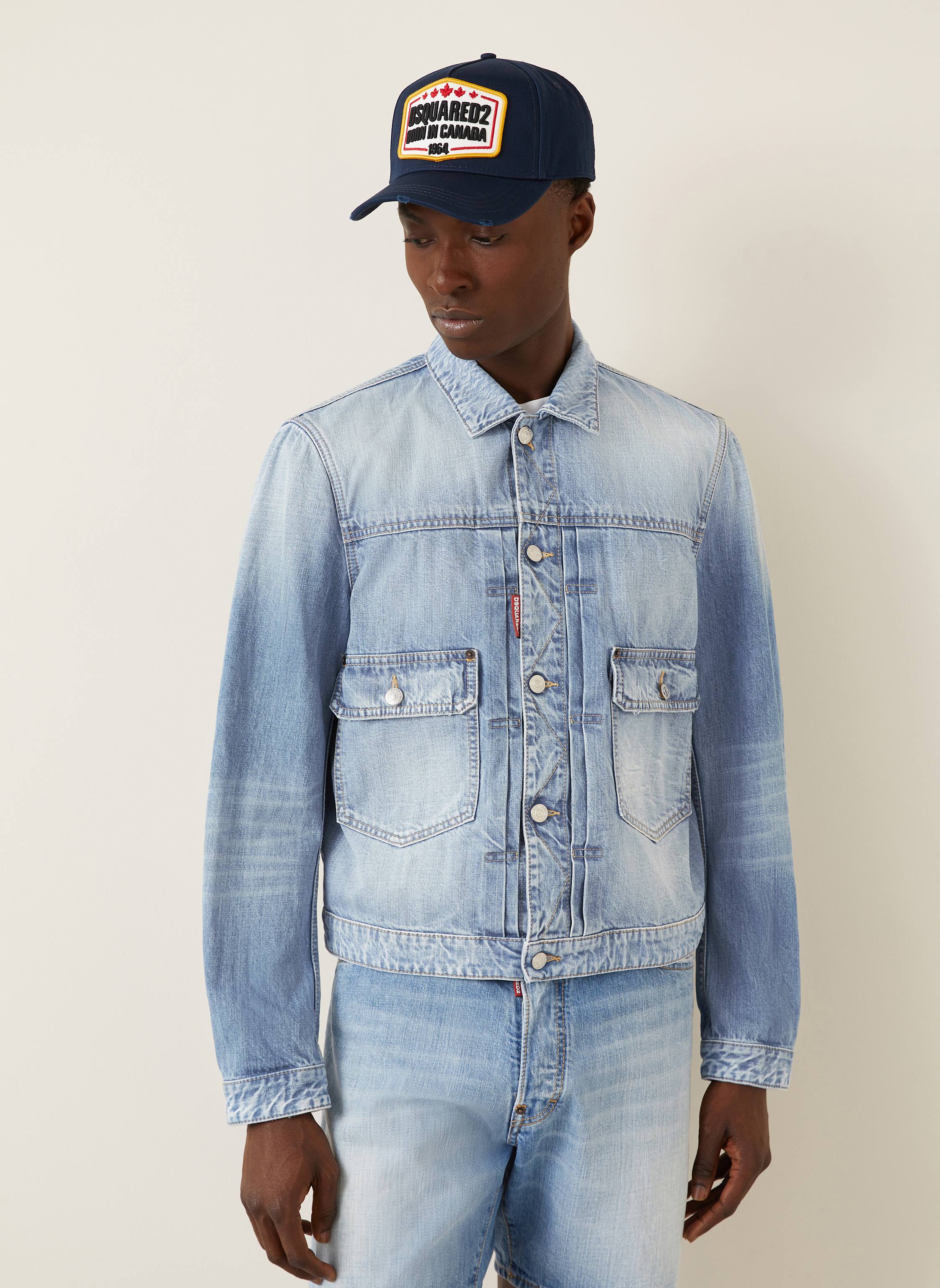 Thumbnail - dsquared2 Jeansjacke blau