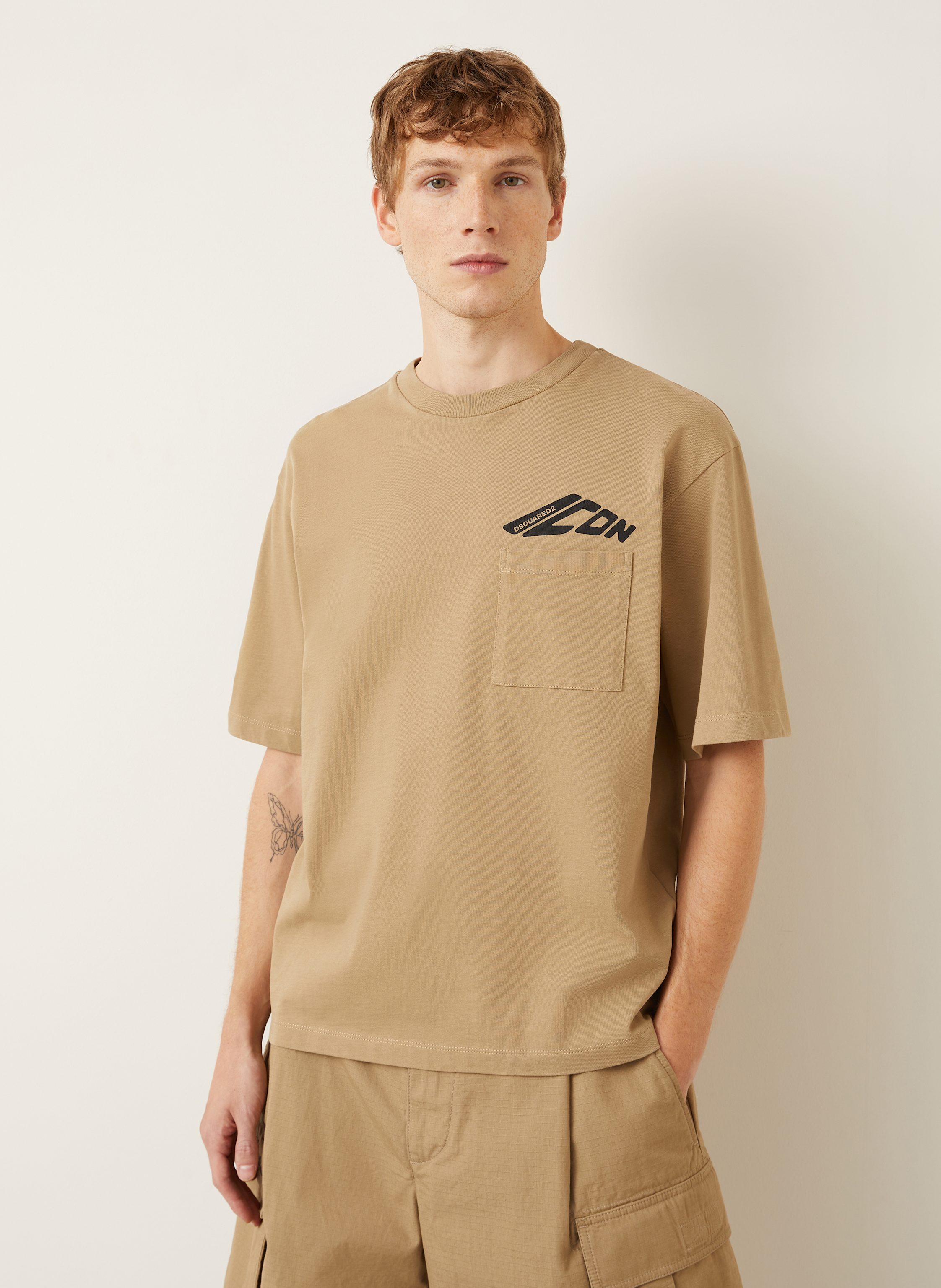 Thumbnail - dsquared2 T-Shirt beige