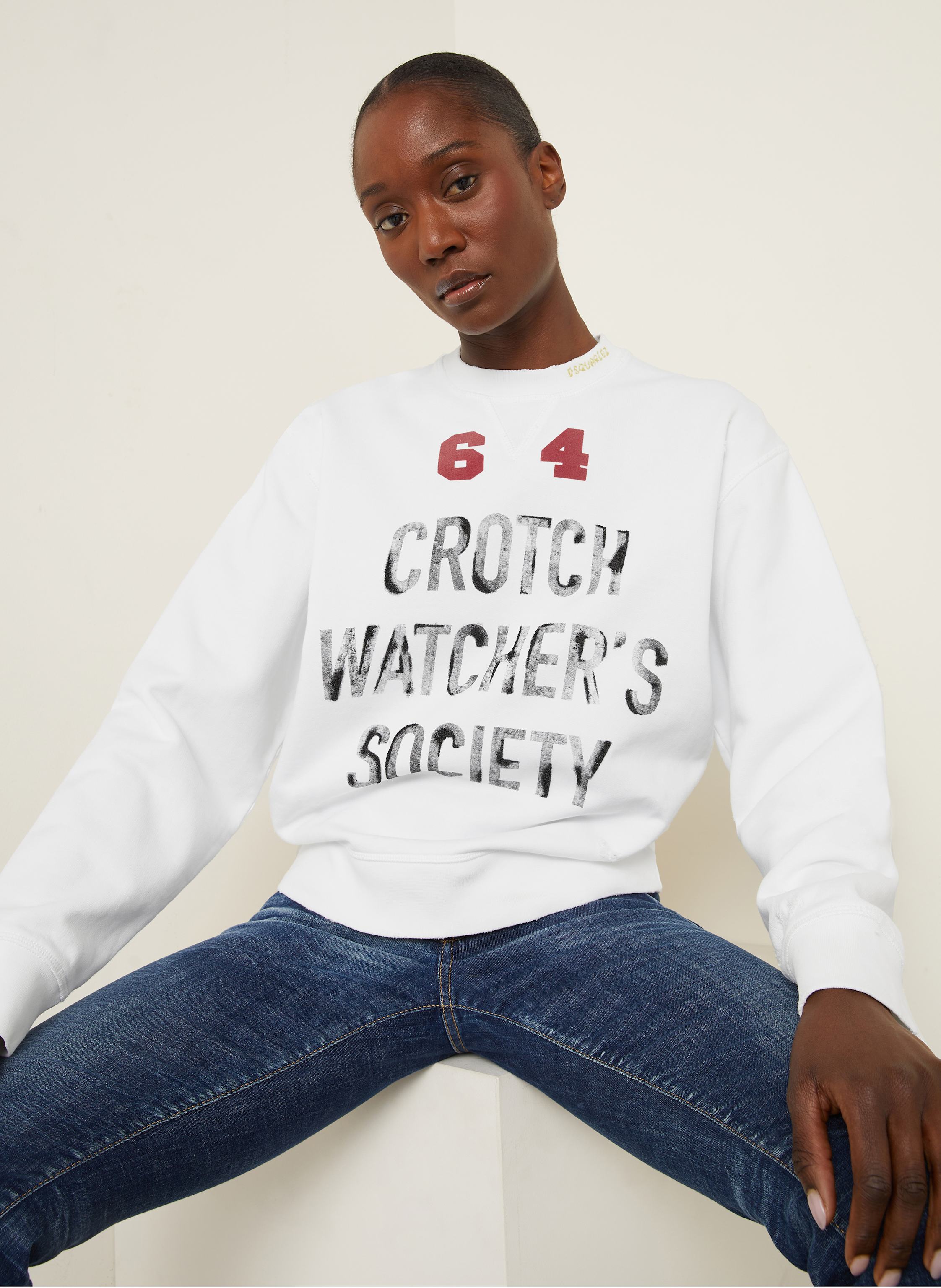 Thumbnail - dsquared2 Sweatshirt weiss