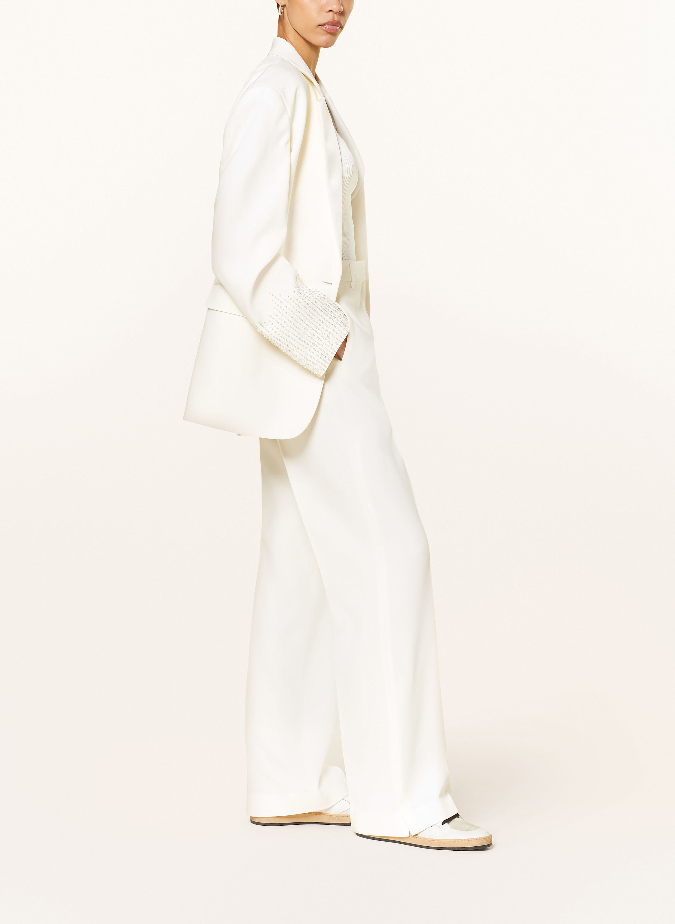 Thumbnail - Golden Goose Marlenehose Melissa weiss