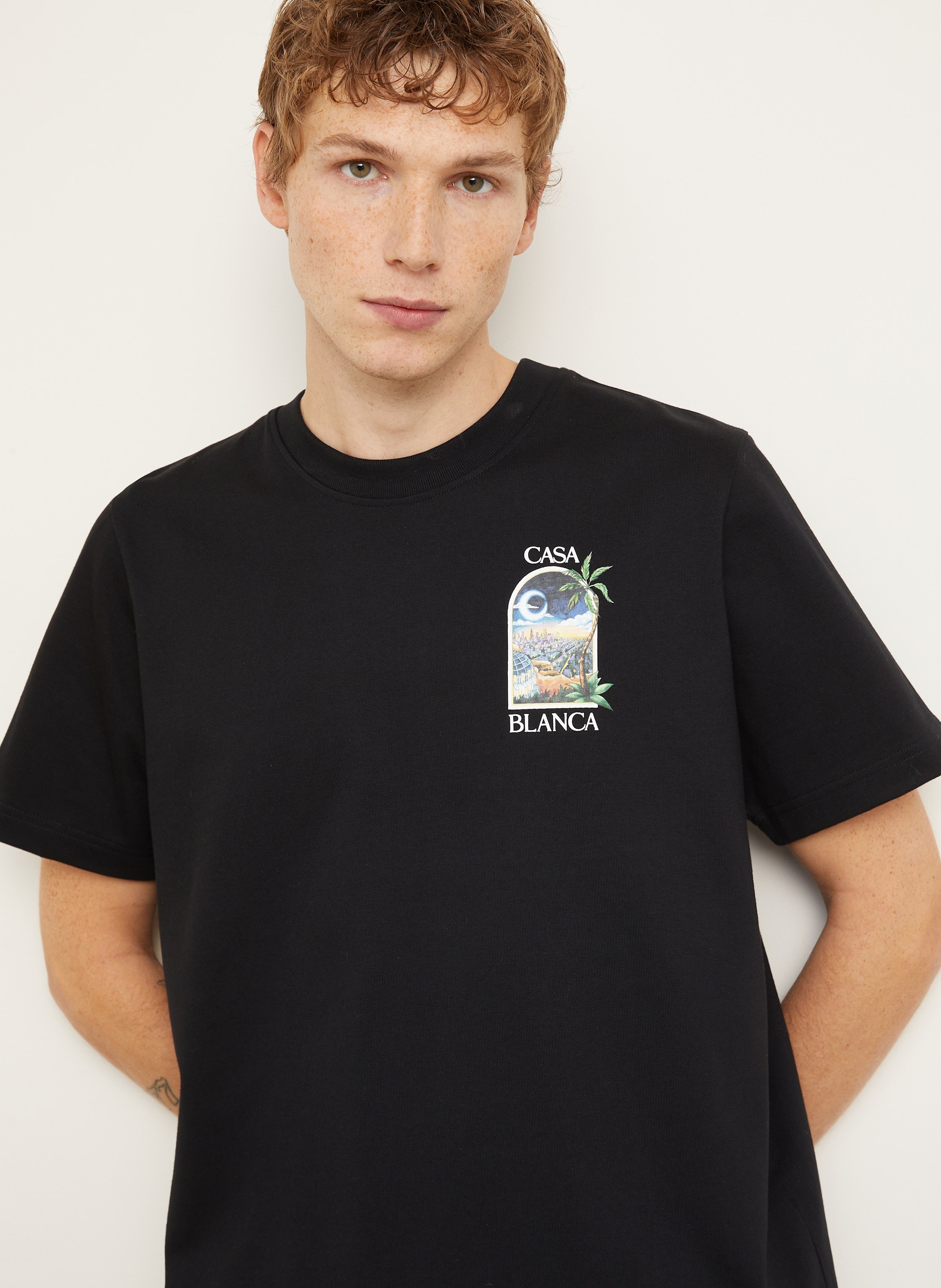 Thumbnail - Casablanca T-Shirt La Night blau