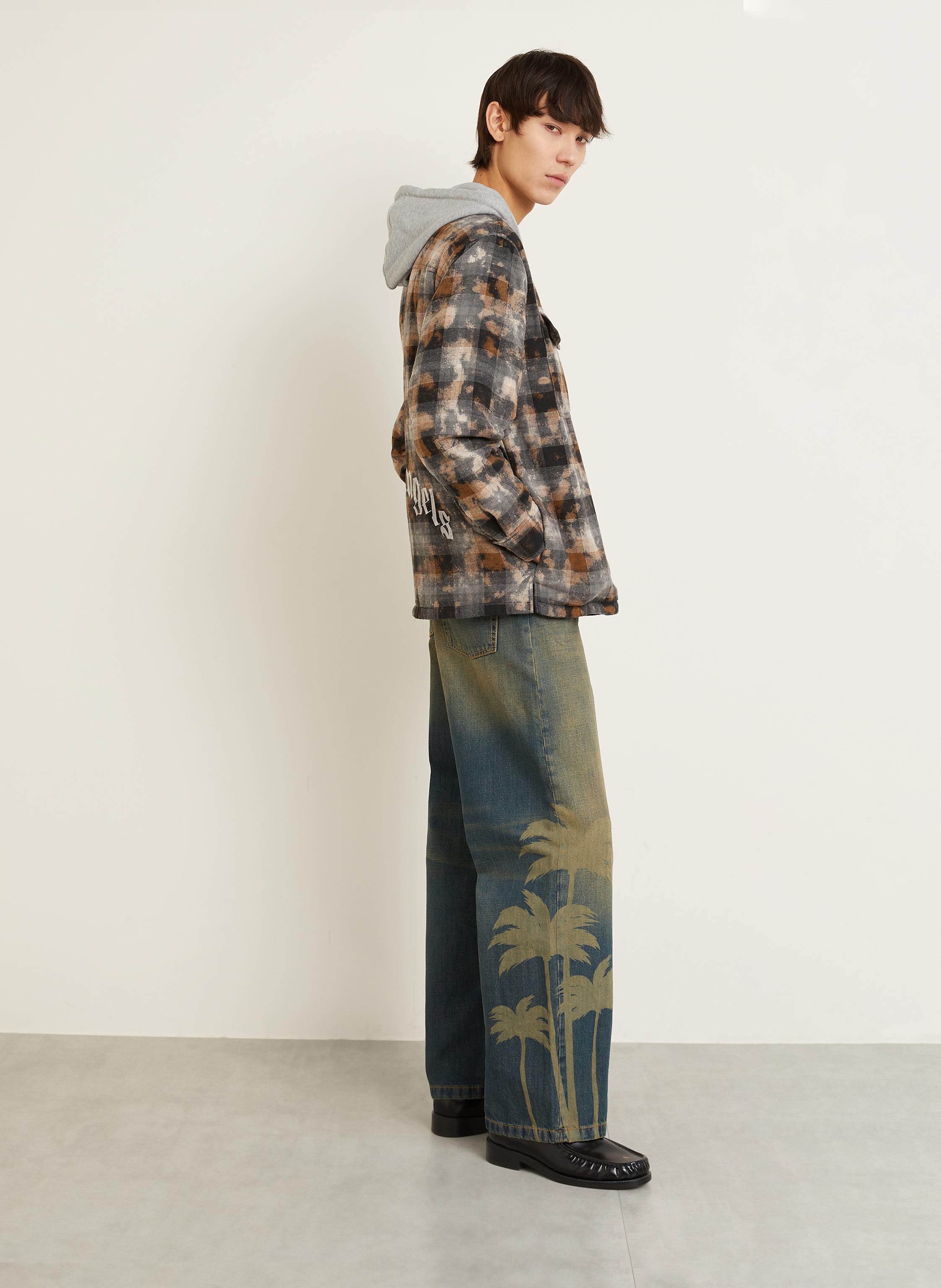 Thumbnail - Palm Angels Overshirt grau