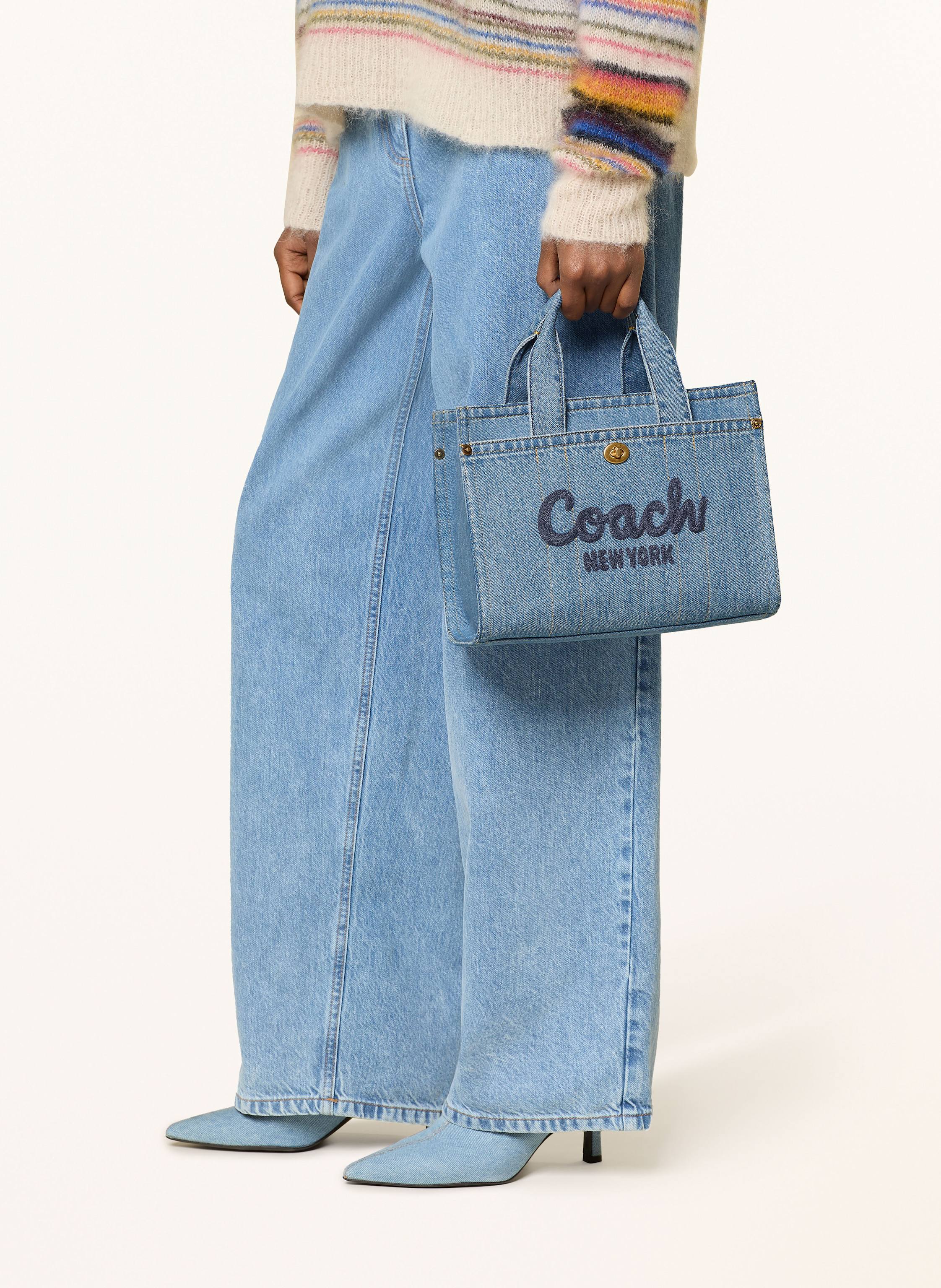 Thumbnail - Coach Handtasche Cargo 26 blau
