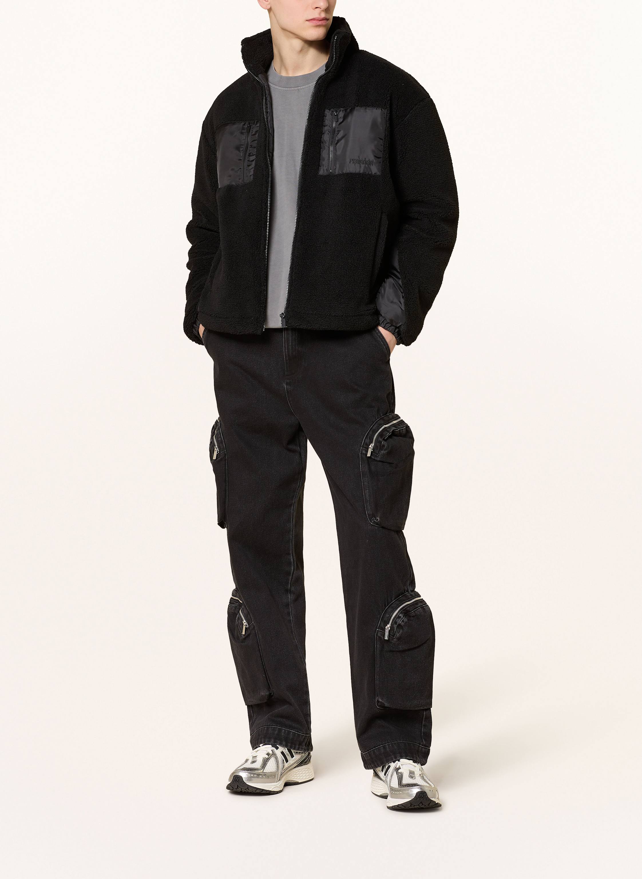 Thumbnail - Pegador Oversized-Shirt grau