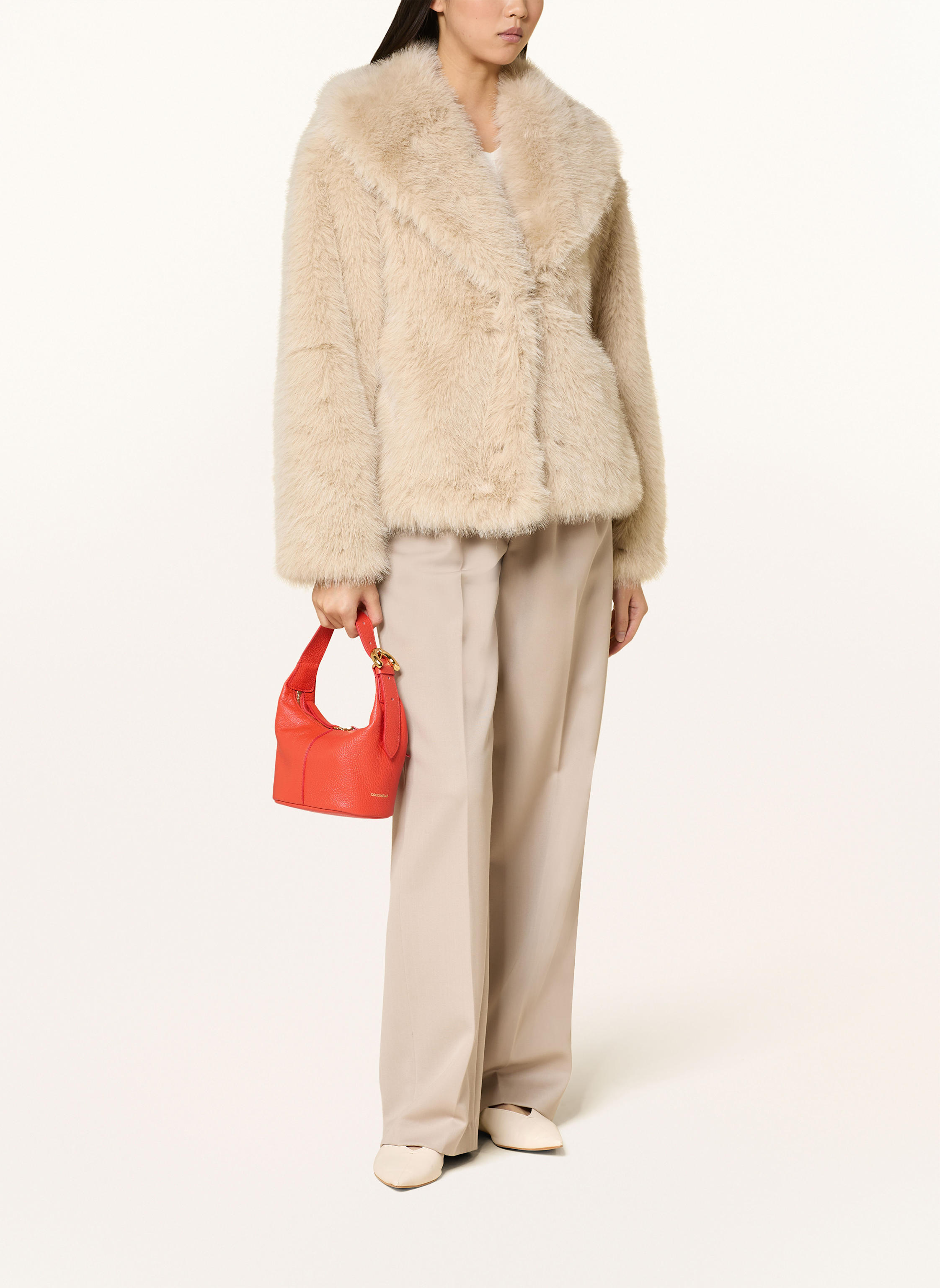 Thumbnail - Coccinelle Schultertasche orange