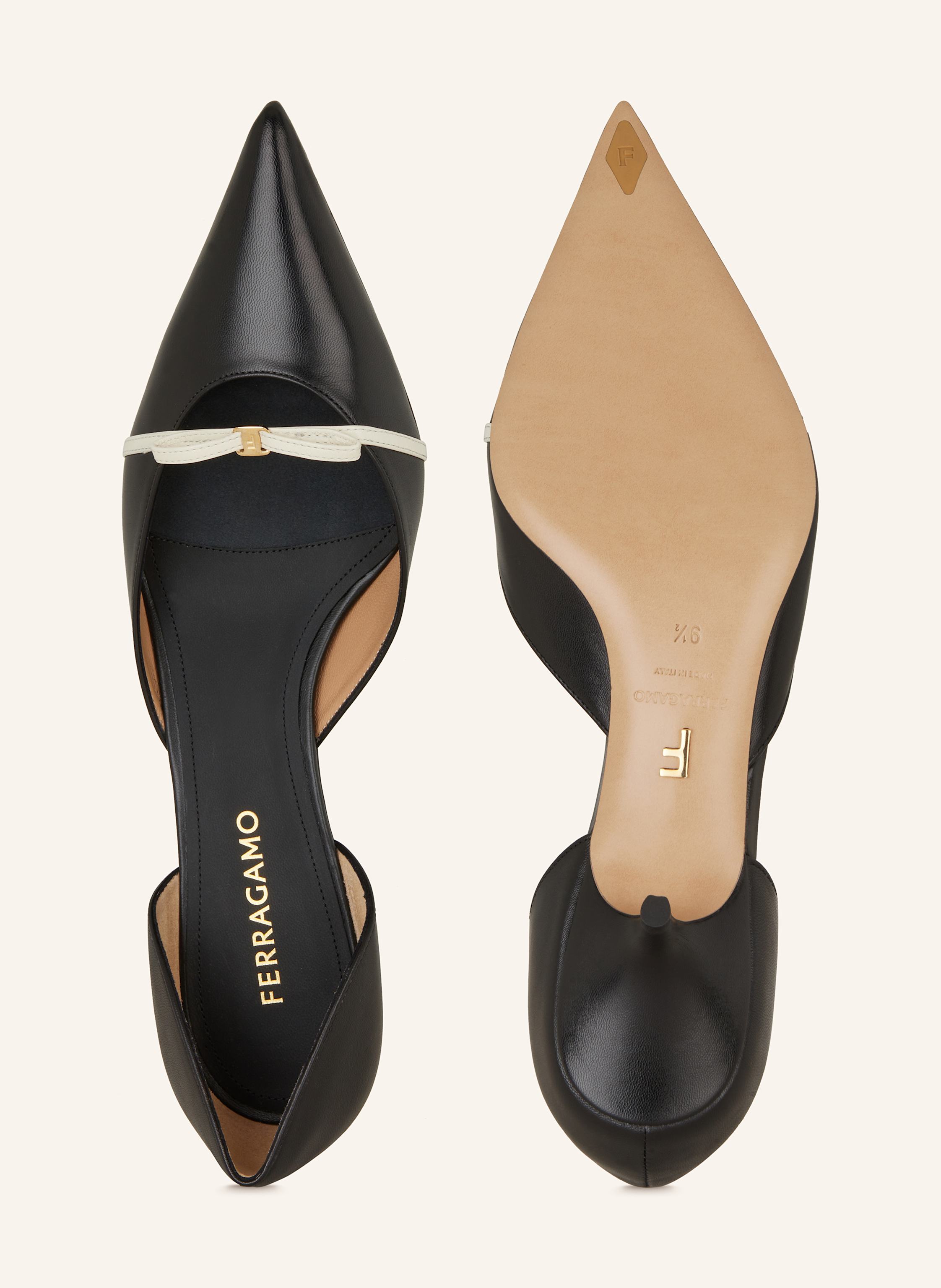 Thumbnail - Ferragamo Pumps Gyoia schwarz
