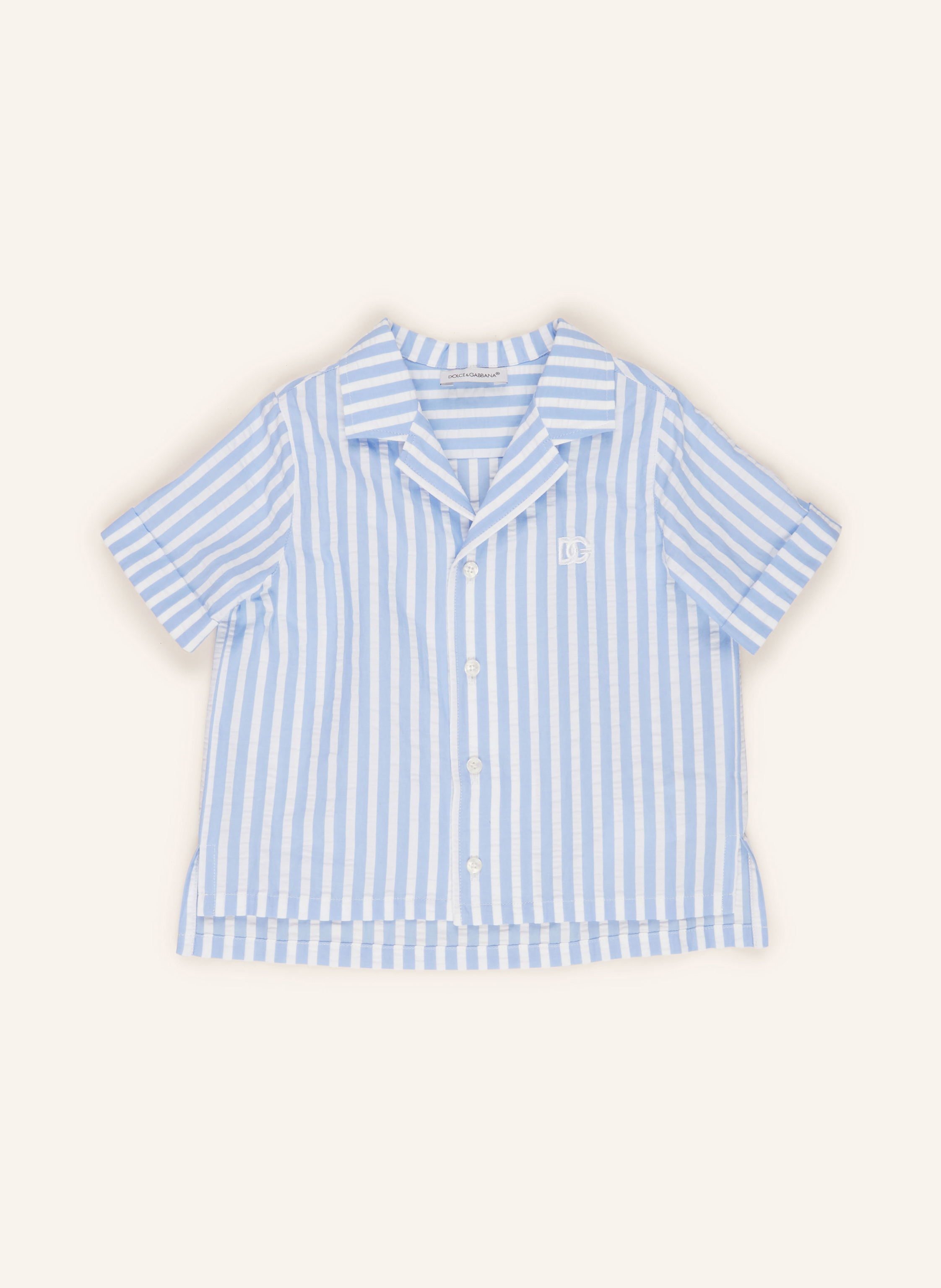 Dolce & Gabbana Dolce & Gabbana Hemd blau in HELLBLAU / WEISS