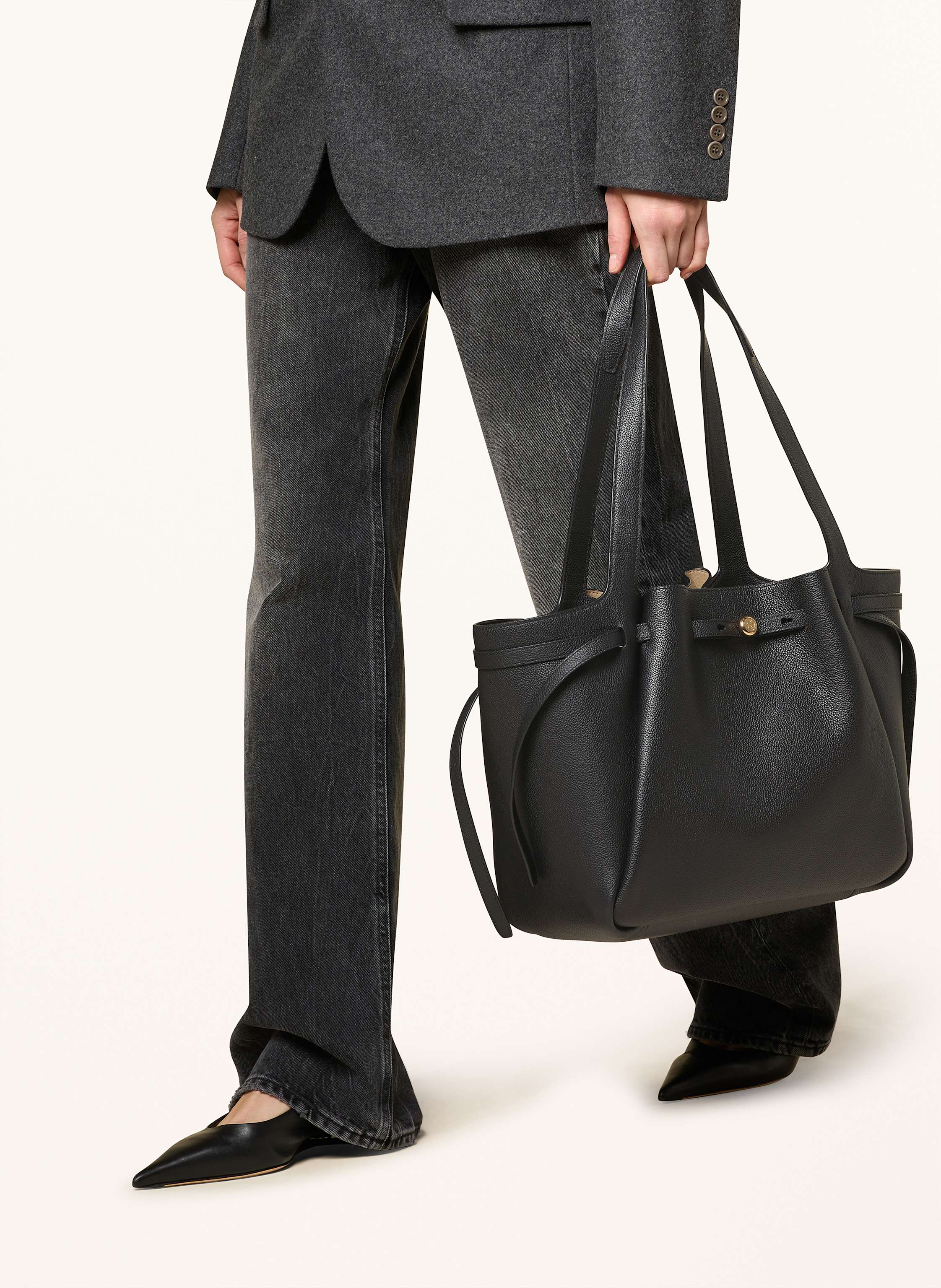 Thumbnail - Tory Burch Shopper Romy schwarz