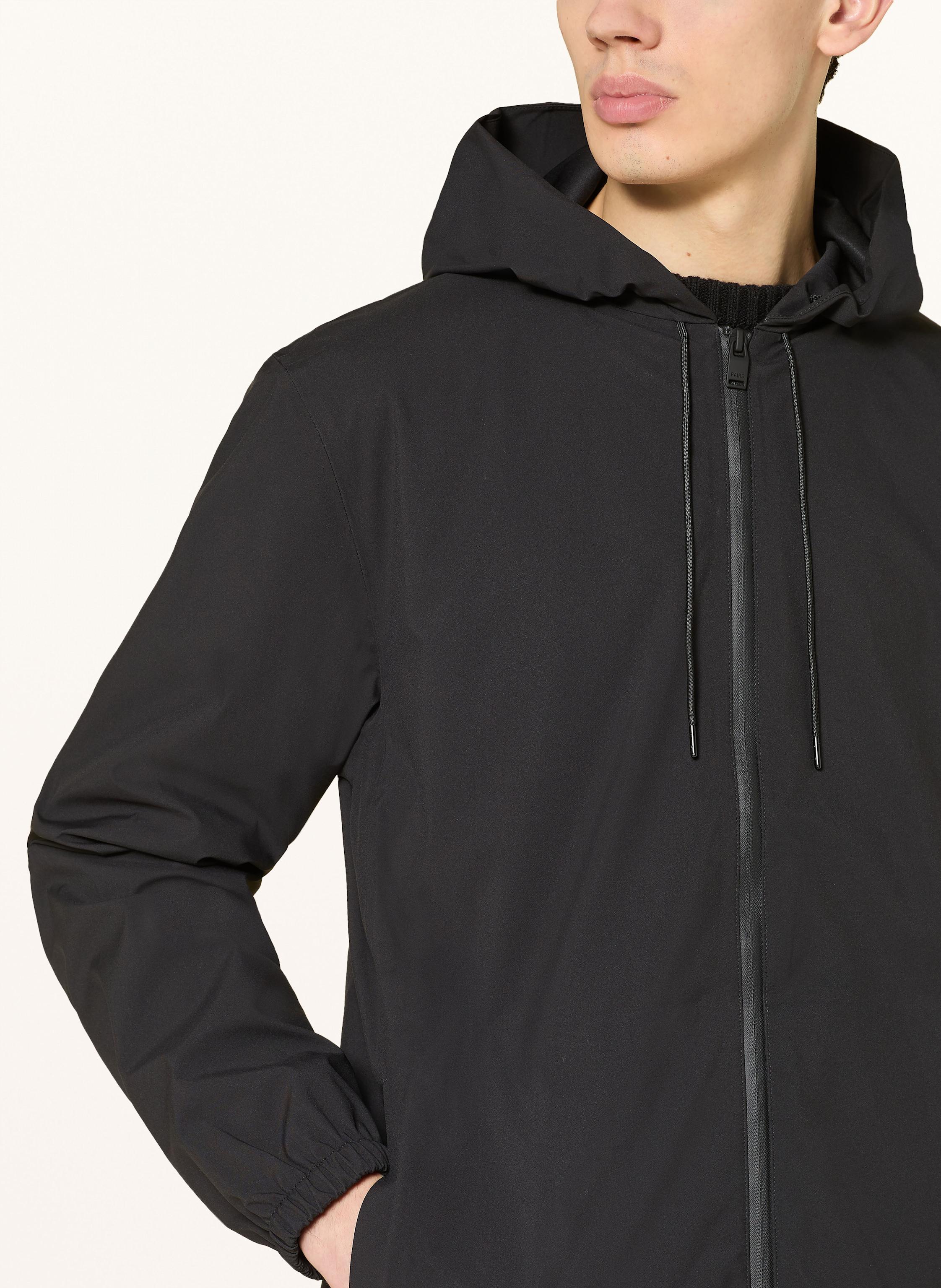 Thumbnail - Rains Regenjacke Suva schwarz