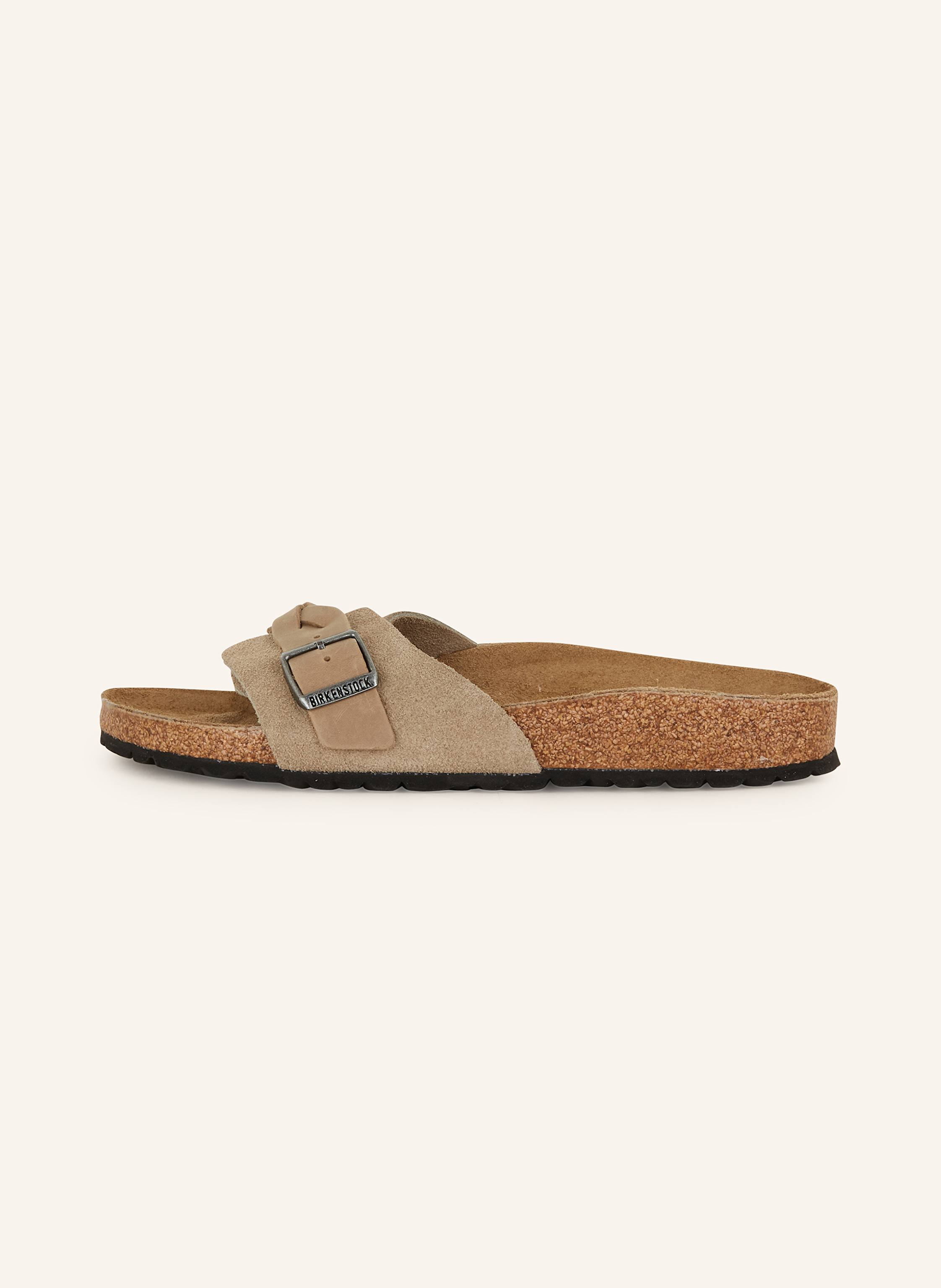 Thumbnail - Birkenstock Pantoletten Oita Braided beige