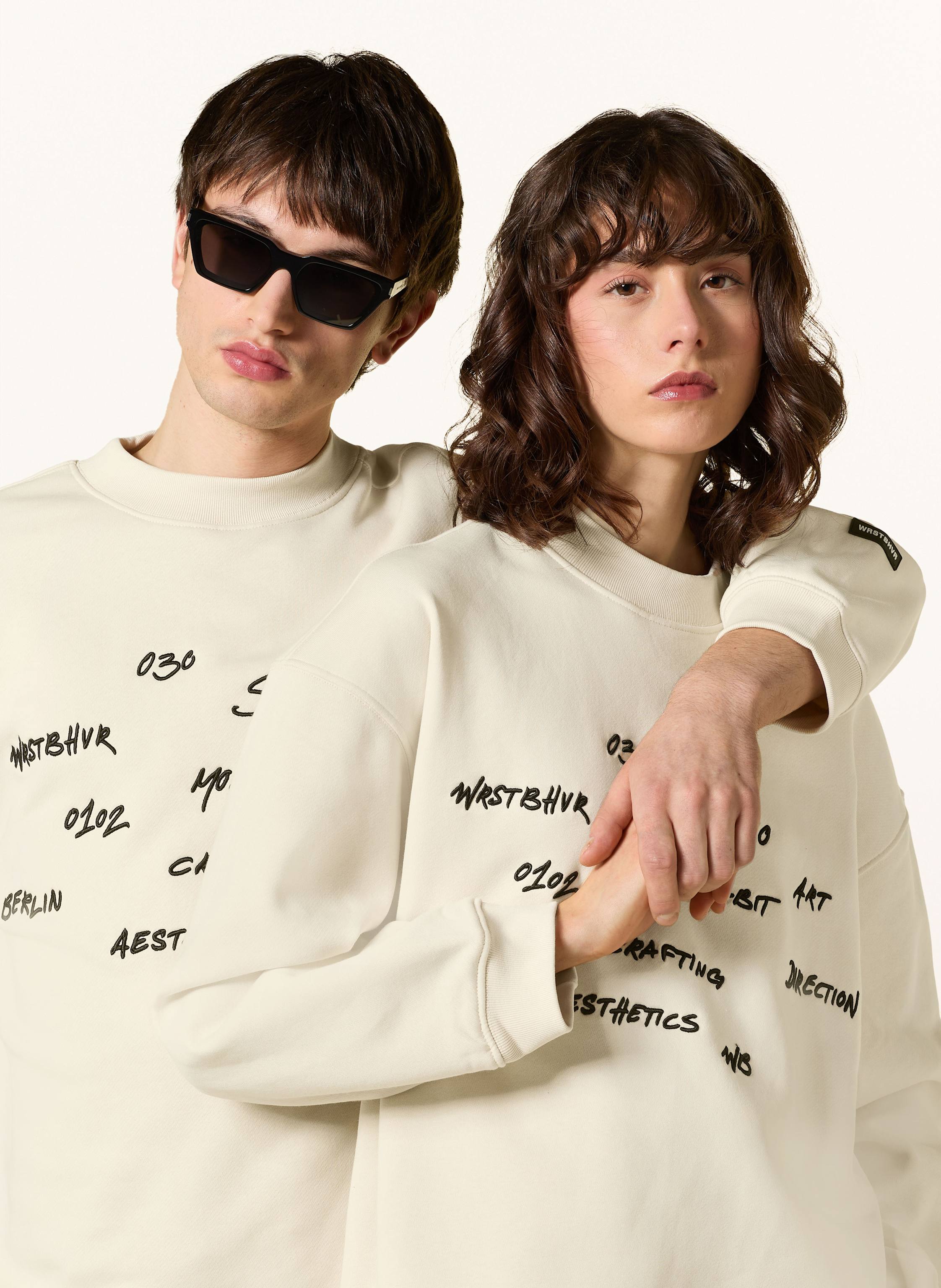 Thumbnail - Wrstbhvr Sweatshirt Anuk beige