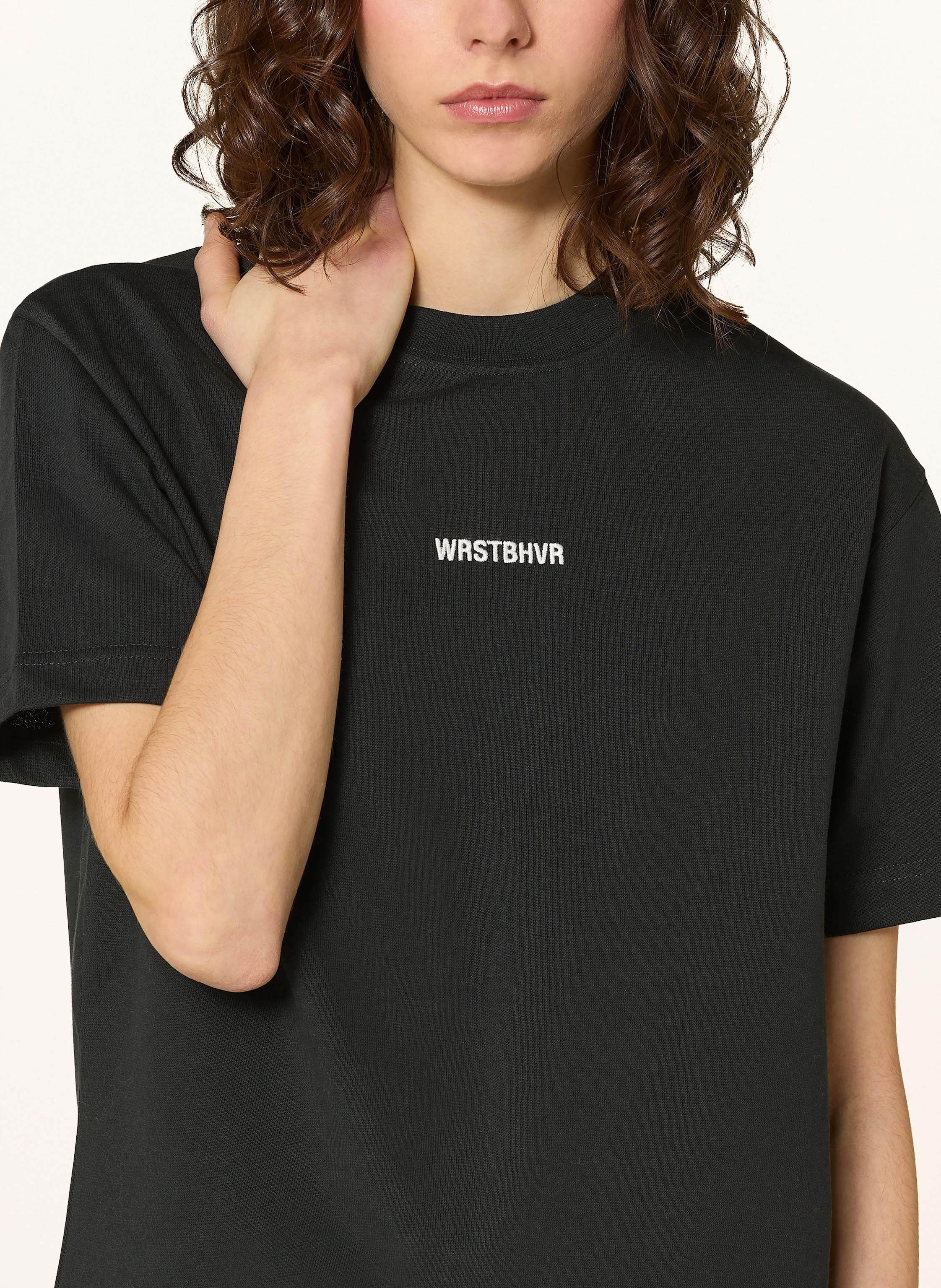 Thumbnail - Wrstbhvr T-Shirt Nila schwarz